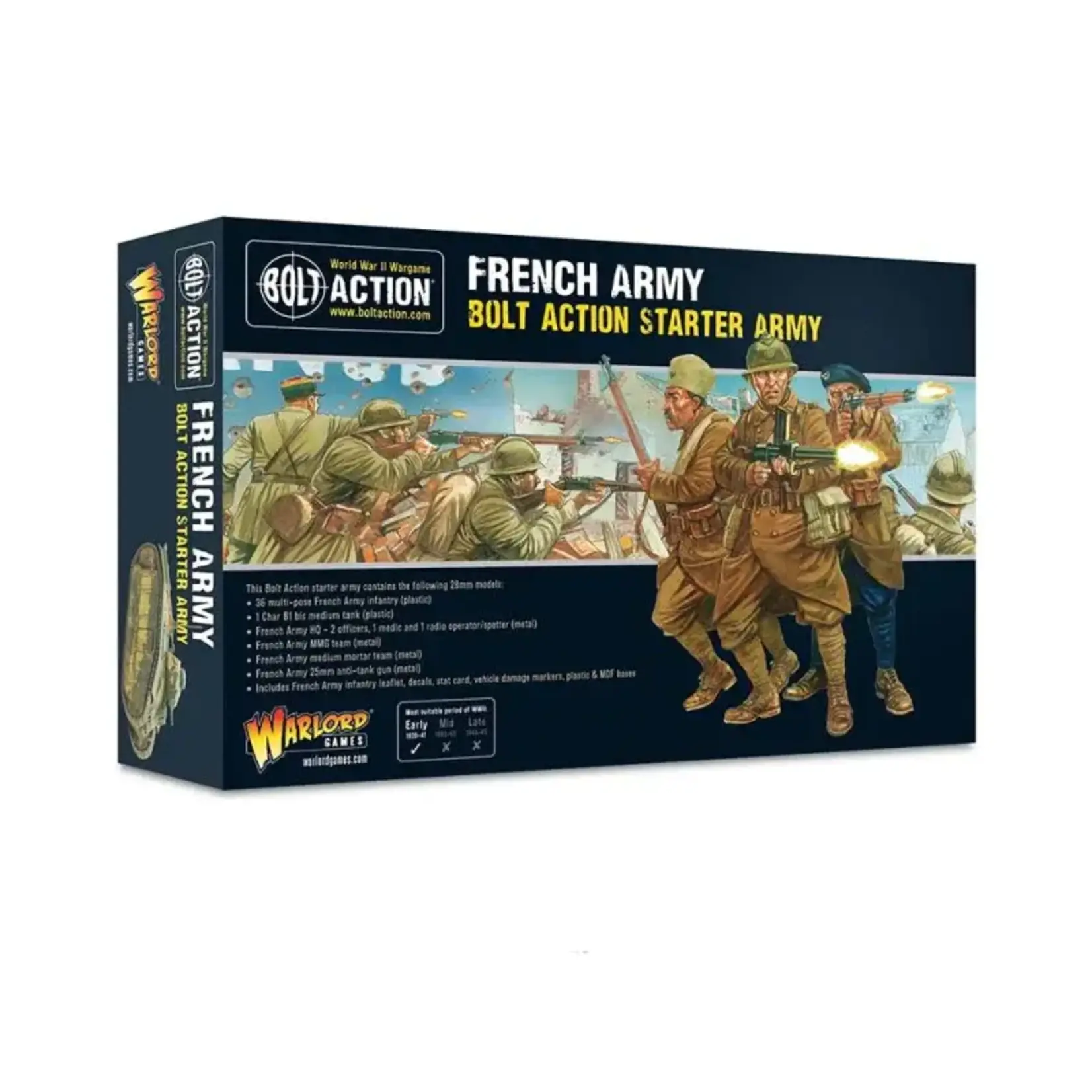 Warlord Games French Army Starter Army  - Bolt Action