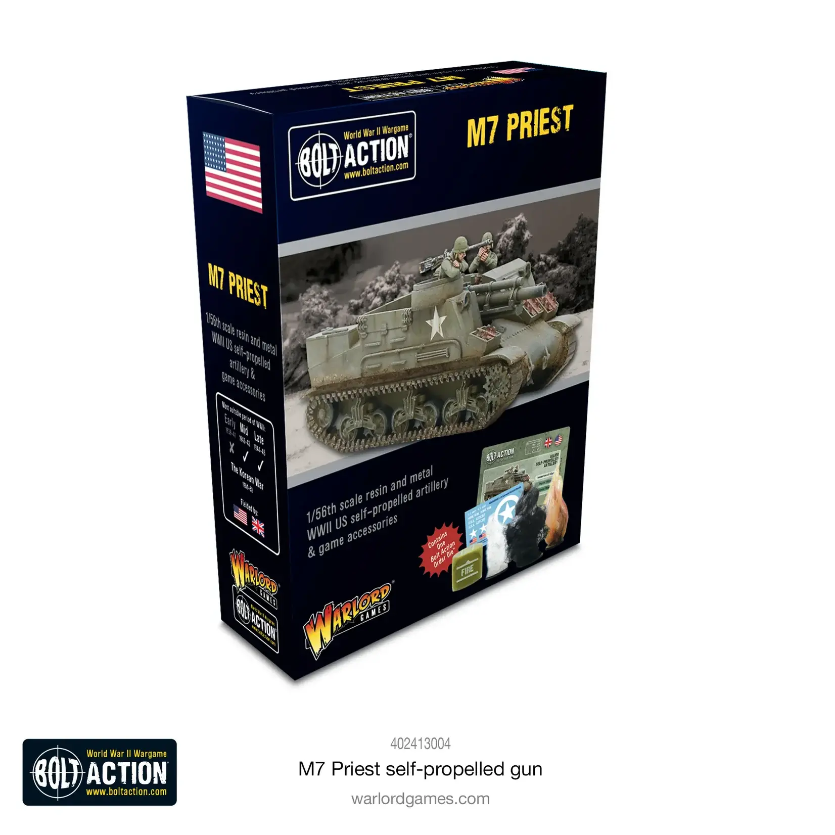 Warlord Games M7 Priest Self-Propelled Gun - Bolt Action
