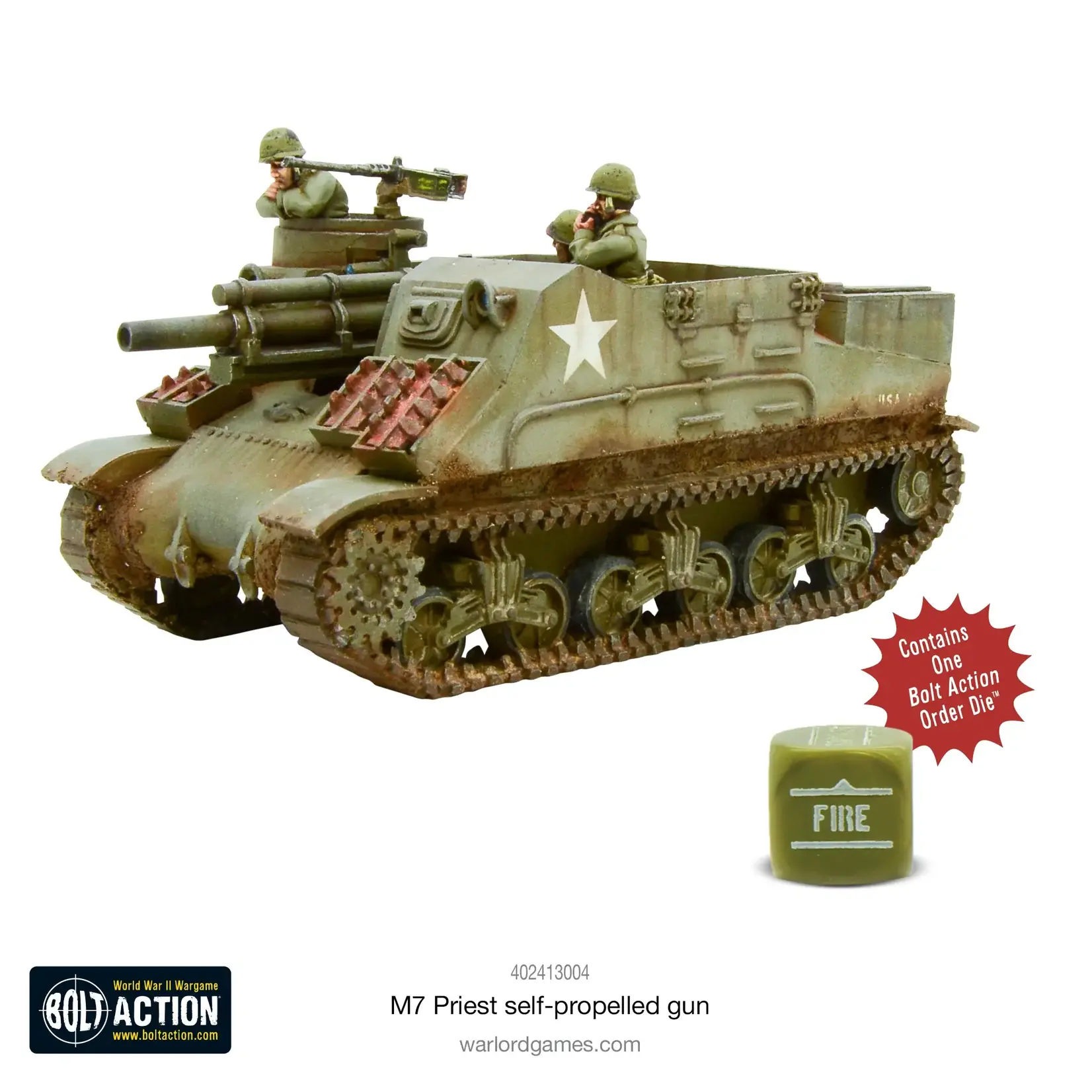 Warlord Games M7 Priest Self-Propelled Gun - Bolt Action