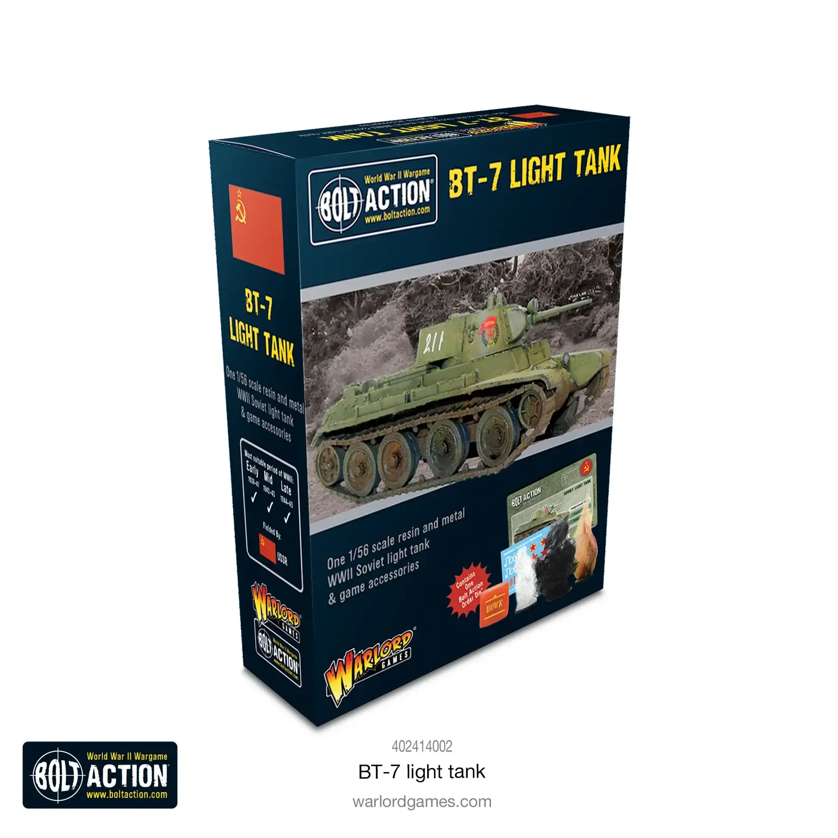 Warlord Games Soviet BT-7 Fast Tank - Bolt Action