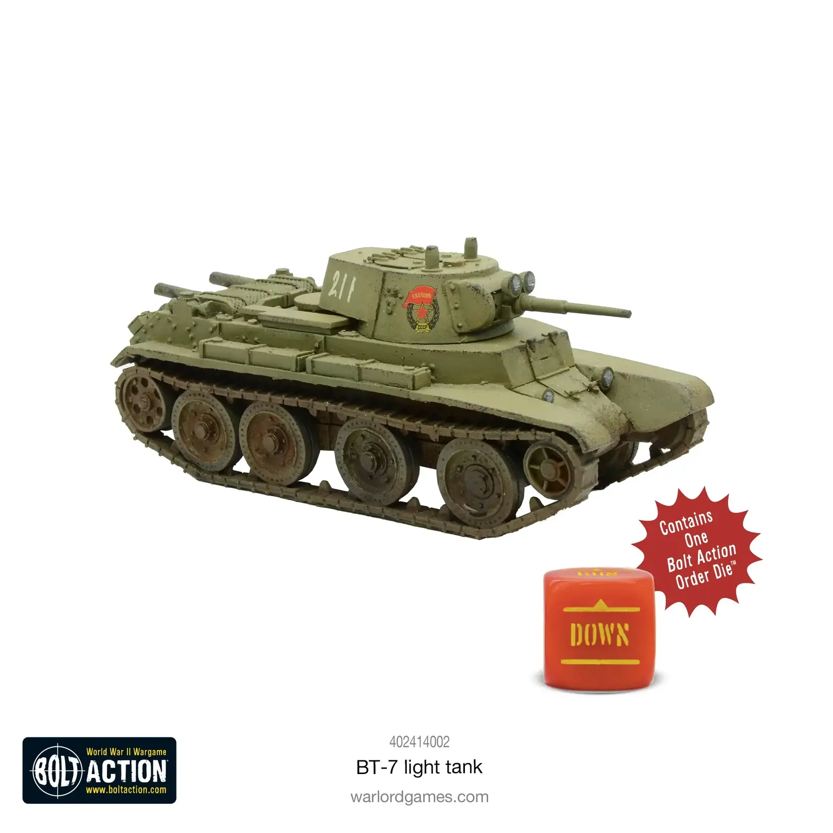 Warlord Games Soviet BT-7 Fast Tank - Bolt Action