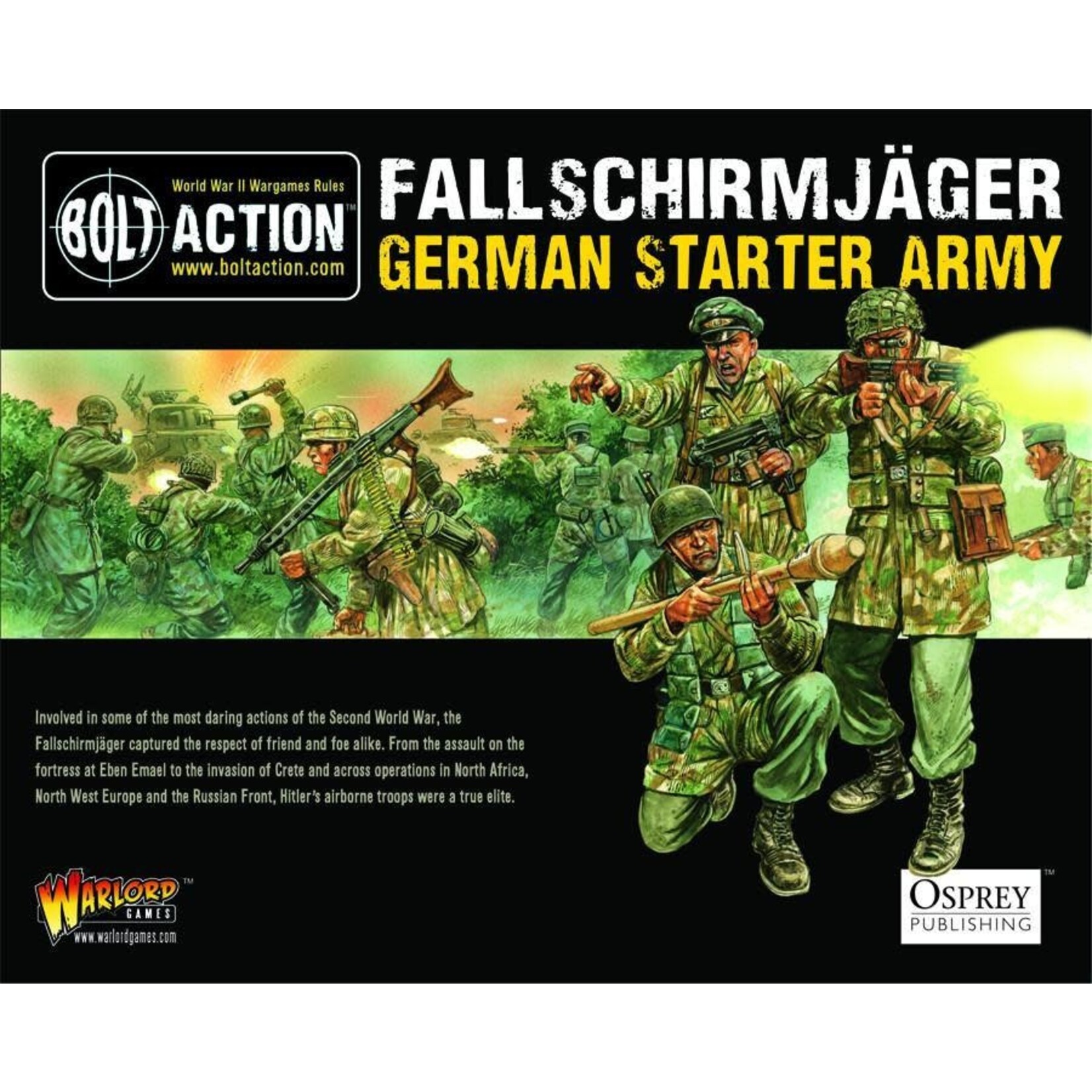 Warlord Games Fallschirmjager German Starter Army - Bolt Action