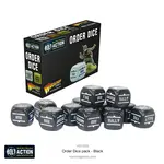Warlord Games Bolt Action: Orders Dice Pack - Black