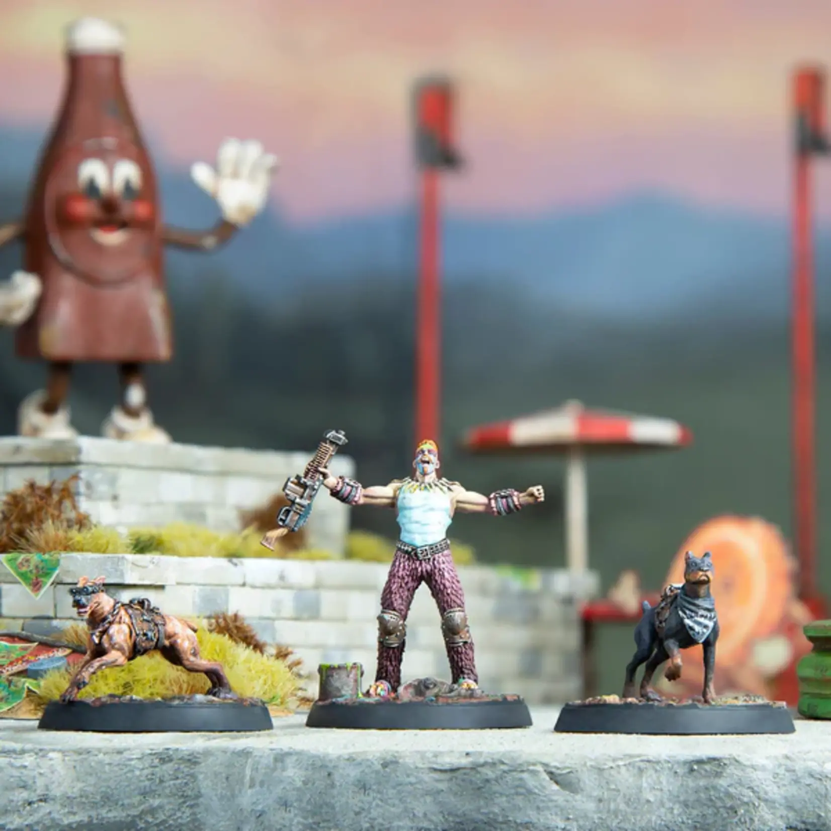 Modiphius The Pack: Top Dogs - Raiders - Fallout: Wasteland Warfare