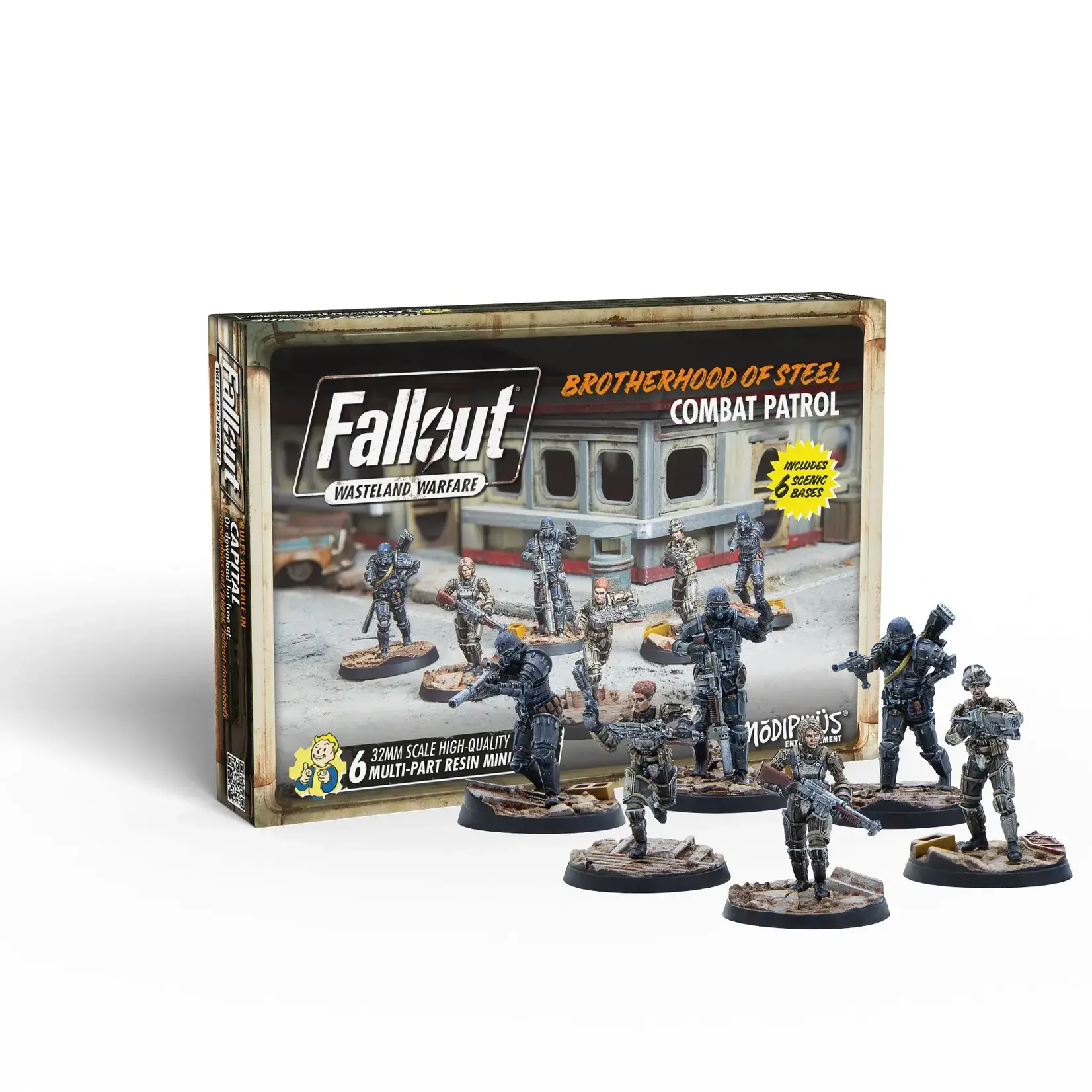 Modiphius Combat Patrol - Brotherhood of Steel - Fallout: Wasteland Warfare