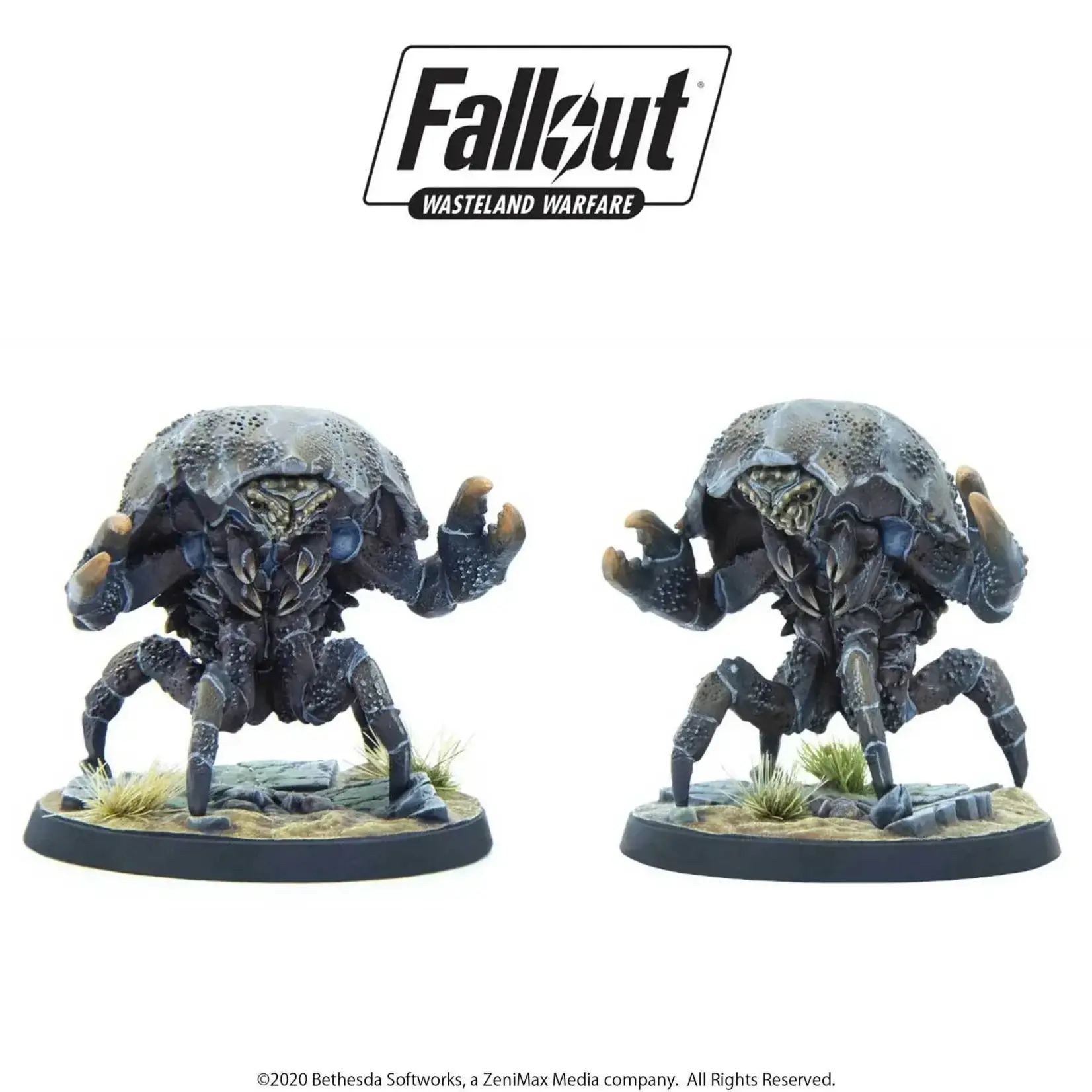 Modiphius Mirelurks - Creatures - Fallout: Wasteland Warfare
