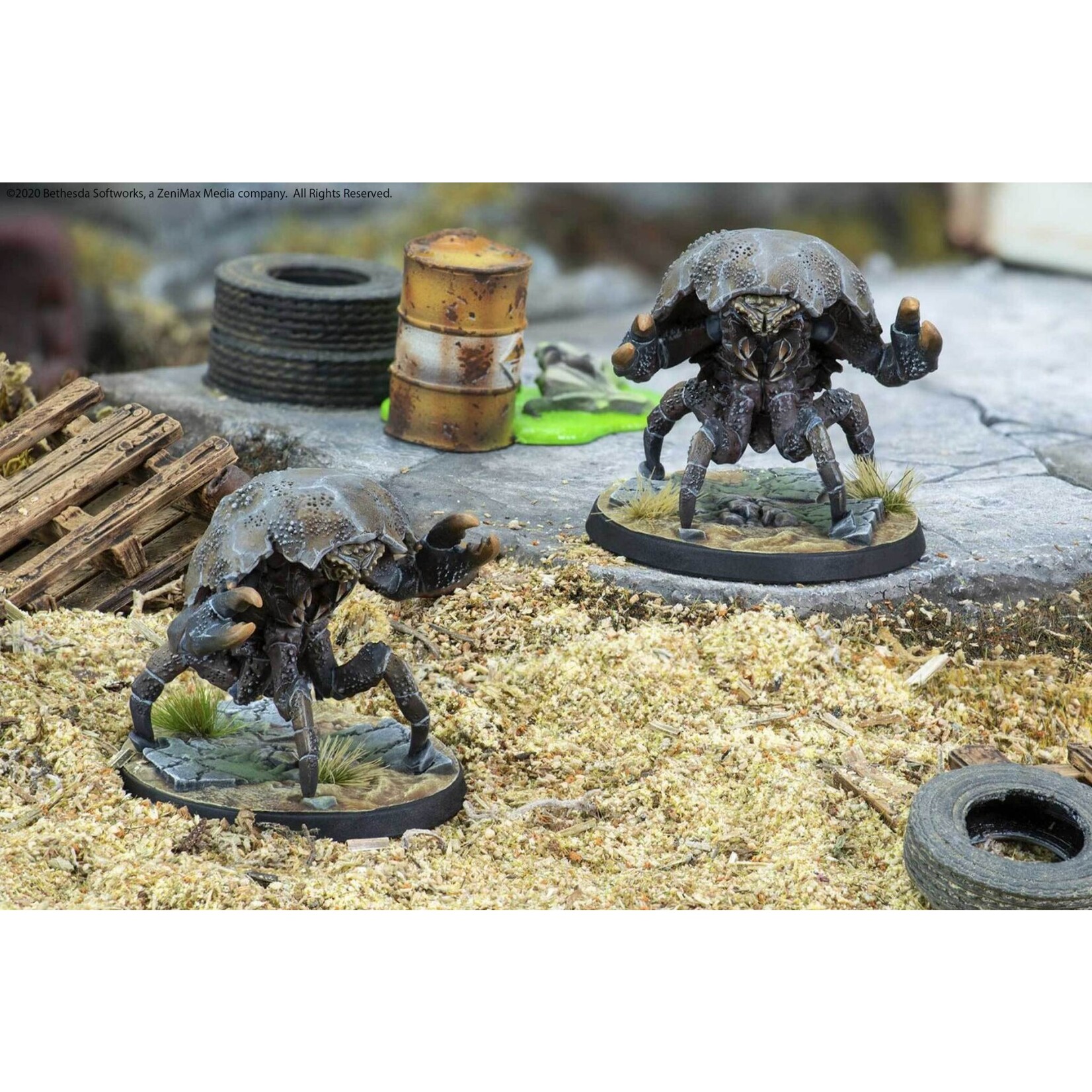 Modiphius Mirelurks - Creatures - Fallout: Wasteland Warfare