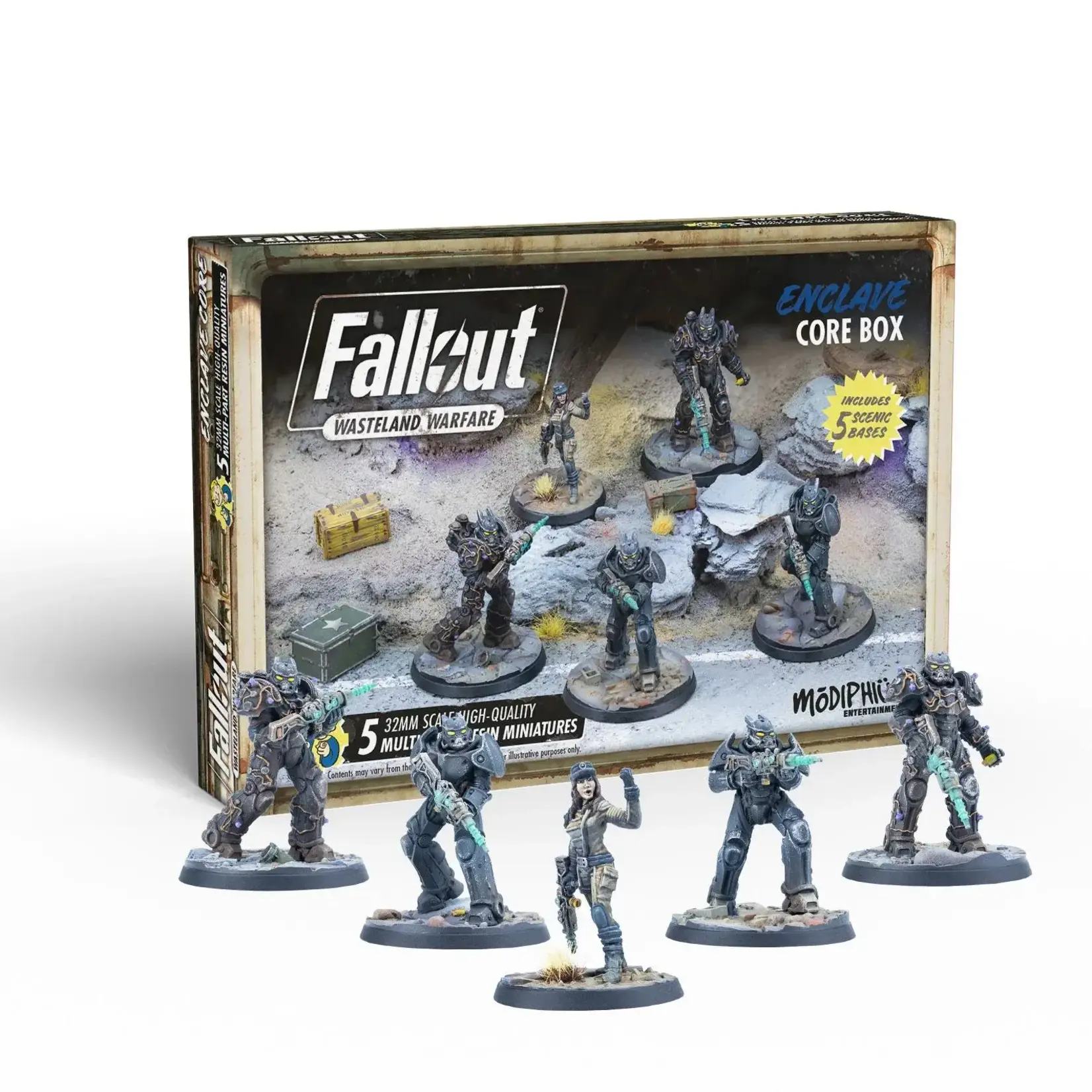 Modiphius Enclave Core Box - Fallout: Wasteland Warfare