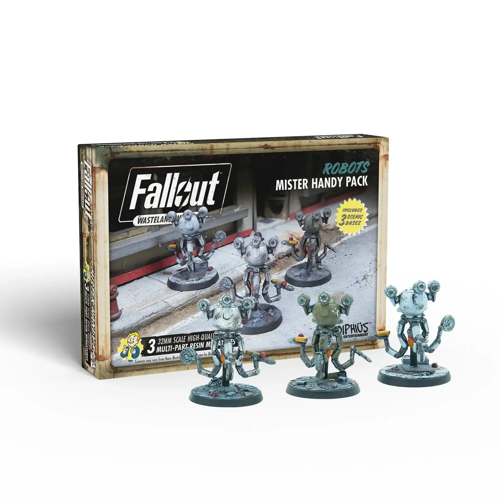Modiphius Mister Handy Pack - Robots - Fallout: Wasteland Warfare
