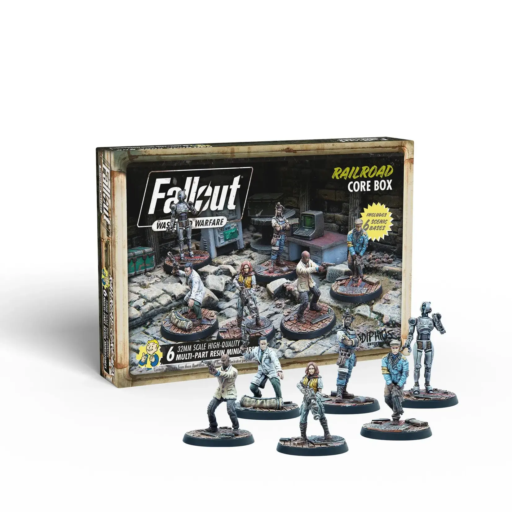 Modiphius Railroad Core Box - Fallout: Wasteland Warfare