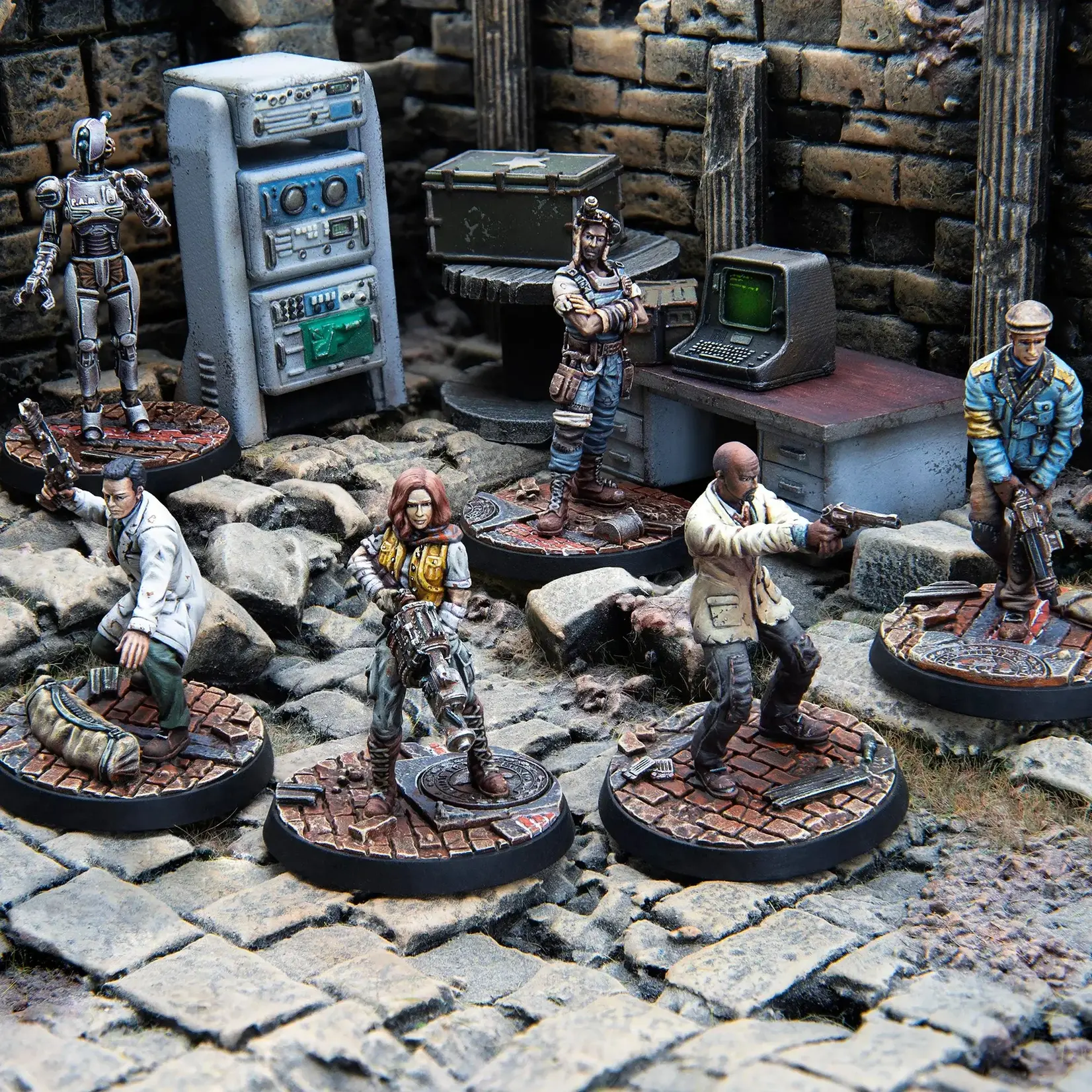 Modiphius Railroad Core Box - Fallout: Wasteland Warfare