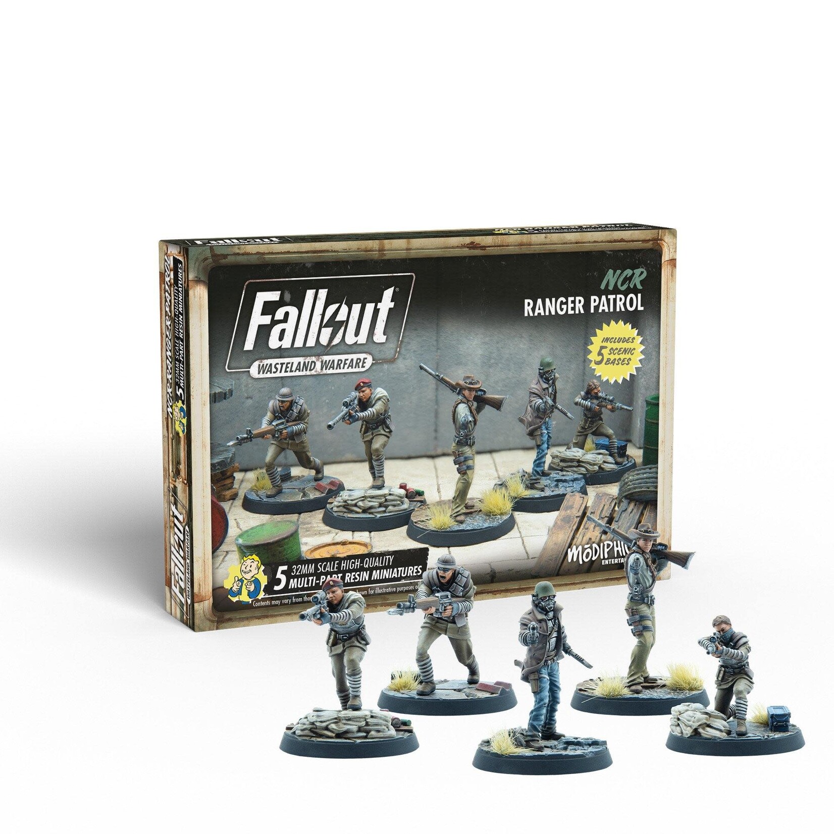 Modiphius Ranger Patrol - NCR - Fallout: Wasteland Warfare