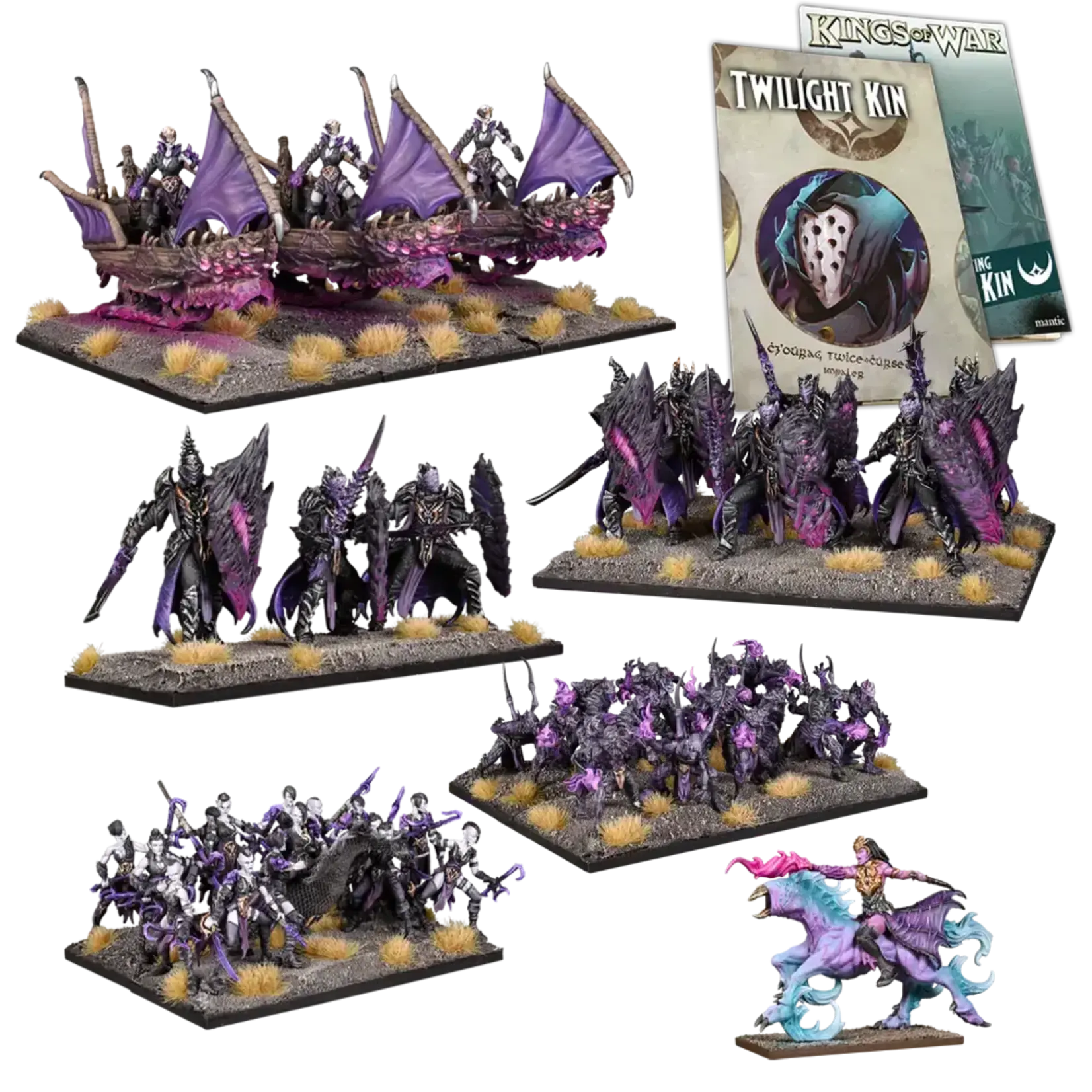 Mantic Twilight Kin Mega Army - Kings of War
