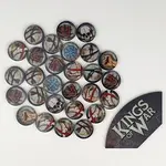 Mantic Arc Template & Game Token Set - Kings of War