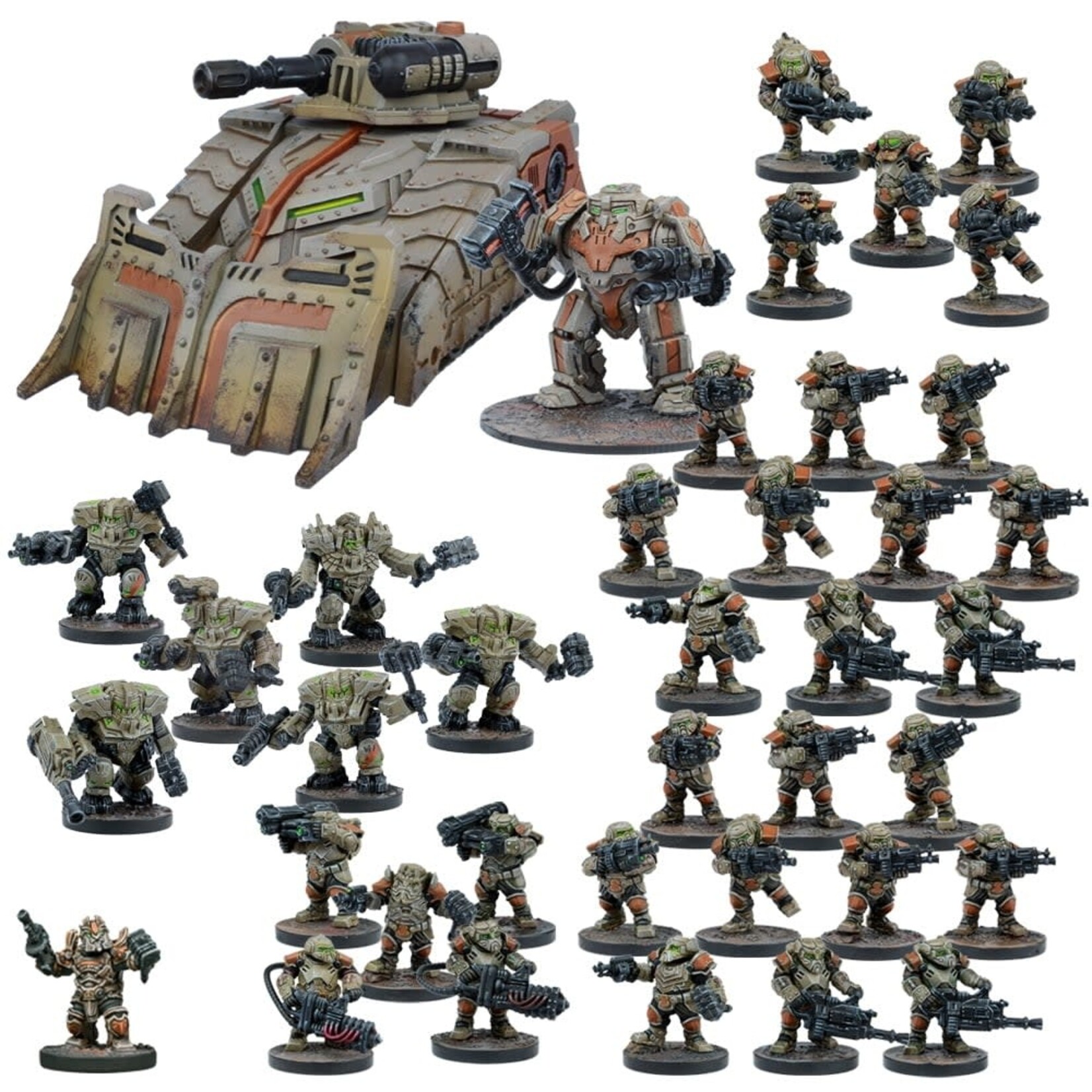 Mantic Forge Father Strike Force - Firefight
