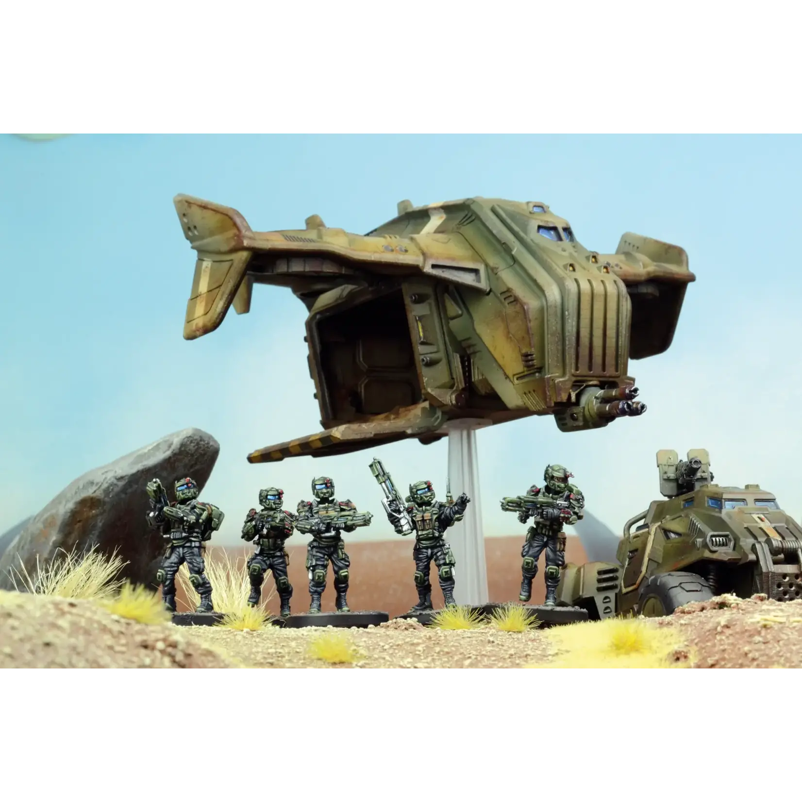 Mantic Hornet Dropship - GCPS - Firefight