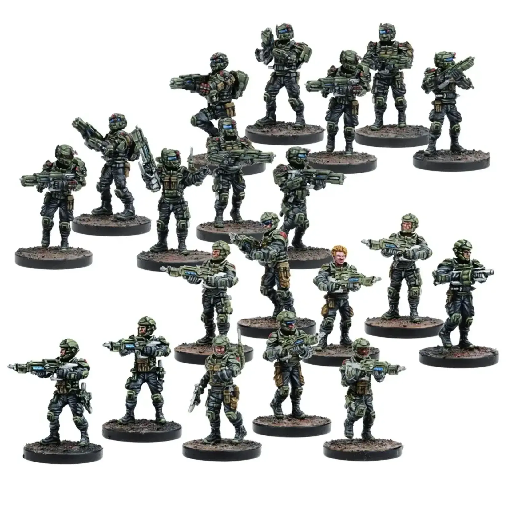 Mantic Troopers - GCPS - Firefight