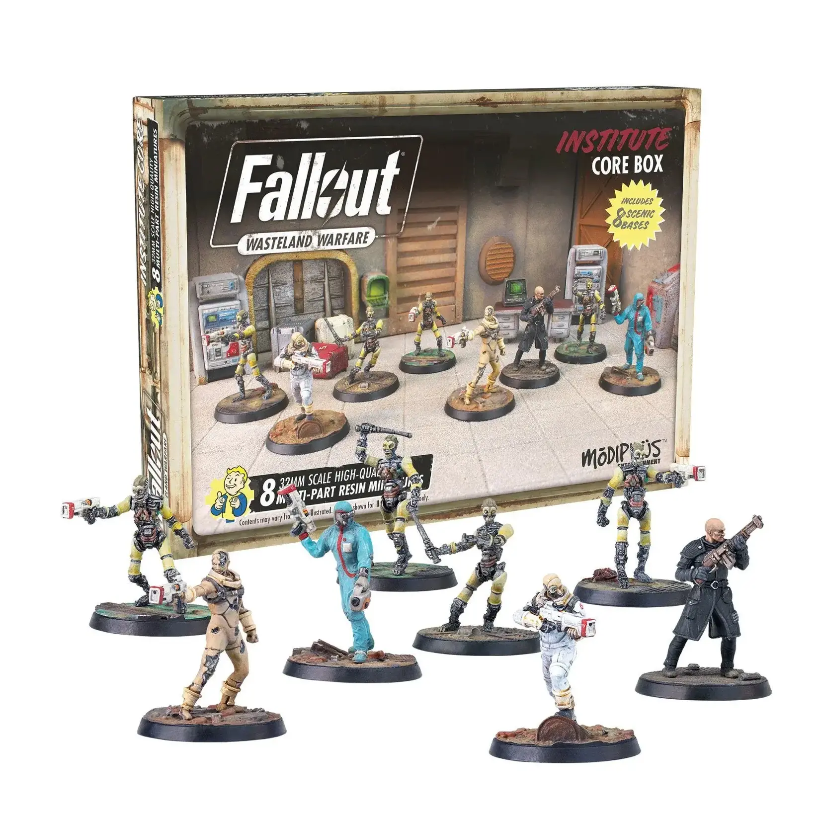 Modiphius Institute Core Box - Fallout: Wasteland Warfare