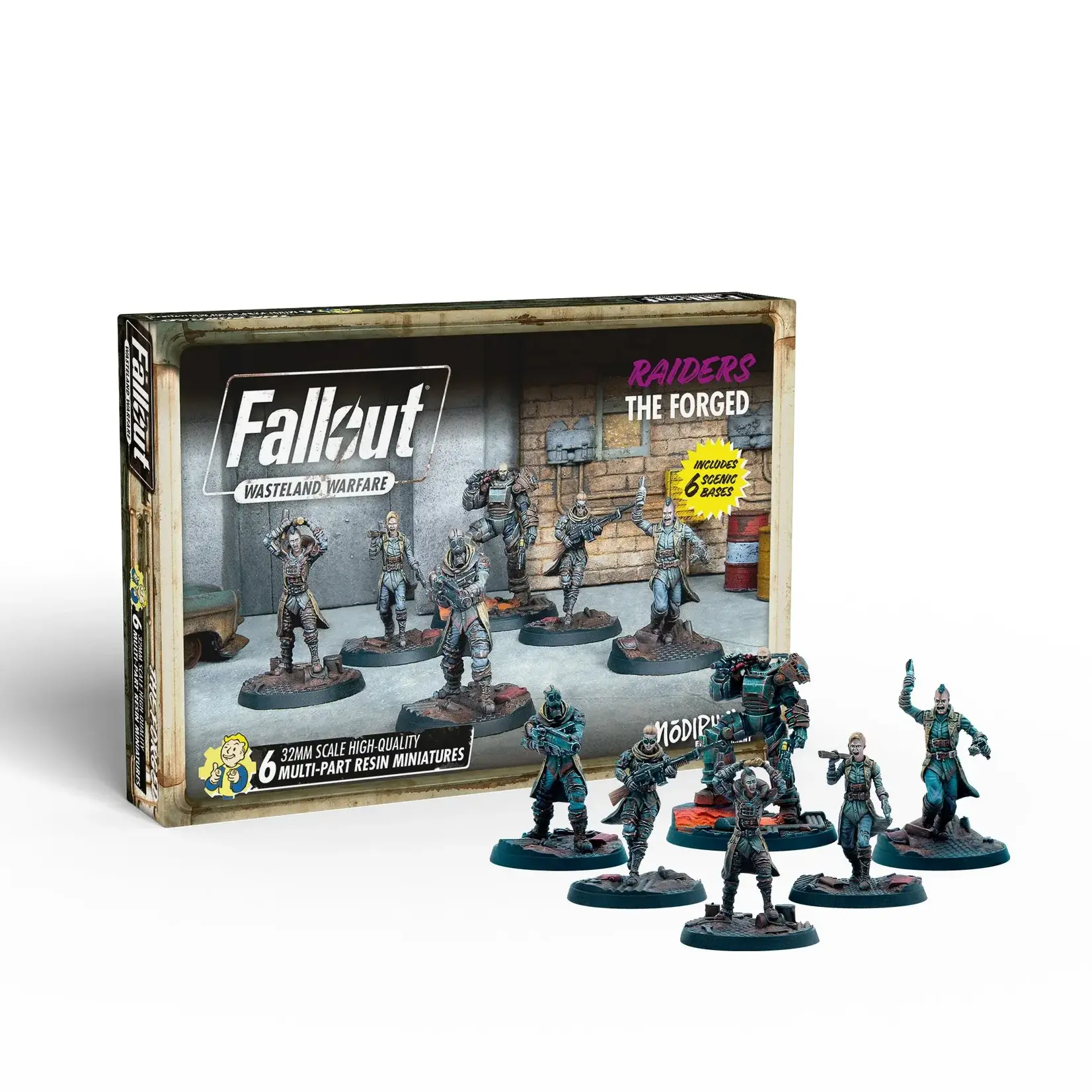 Modiphius The Forged - Raiders - Fallout: Wasteland Warfare
