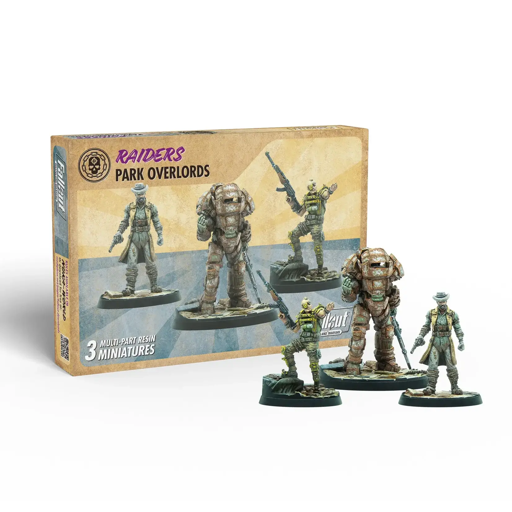 Modiphius Park Overlords - Raiders - Fallout: Wasteland Warfare