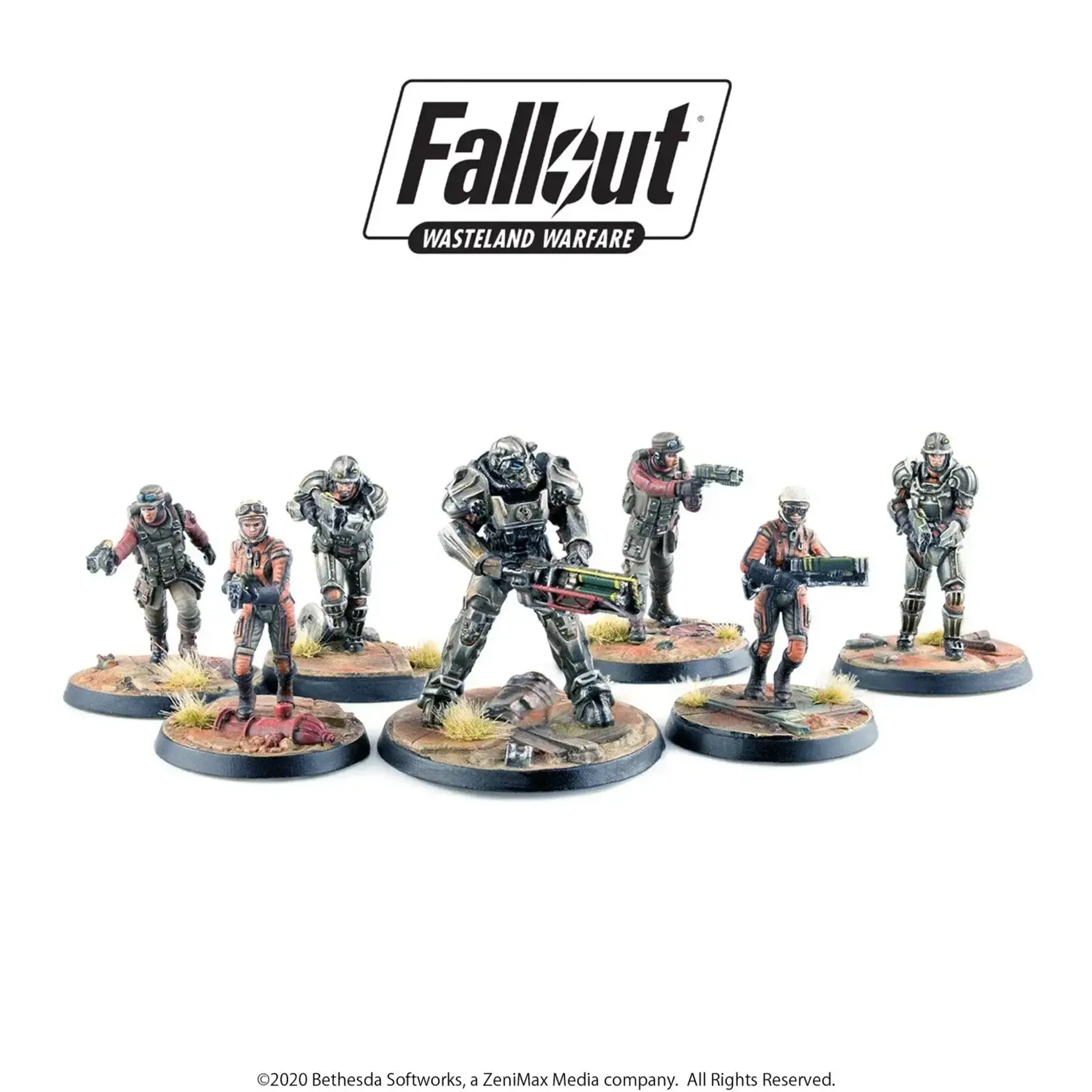 Modiphius Brotherhood of Steel Core Box - Fallout: Wasteland Warfare