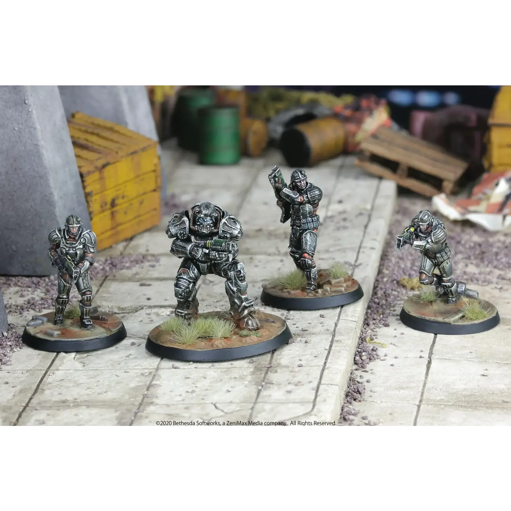 Modiphius Frontline Knights - Brotherhood of Steel - Fallout: Wasteland Warfare