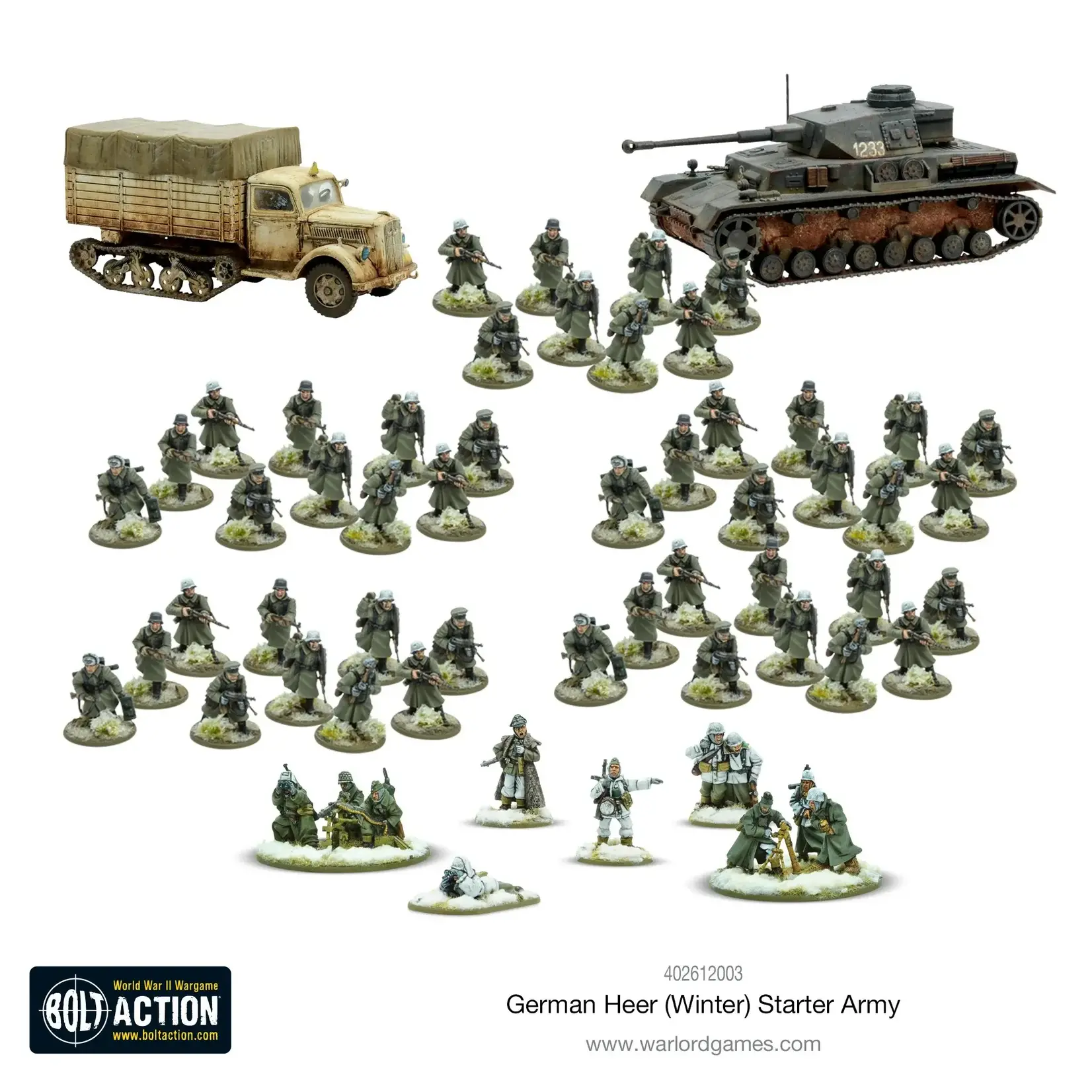 Warlord Games German Heer Winter Starter Army - Bolt Action