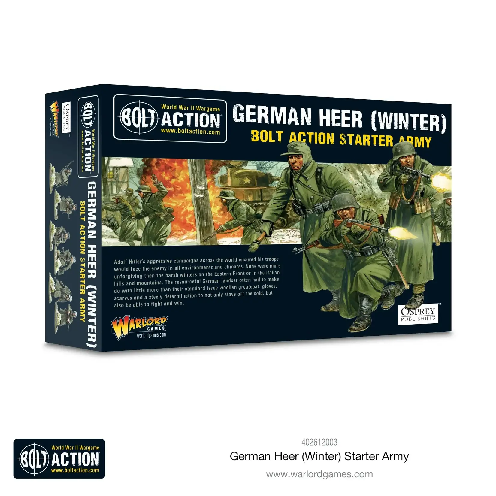 Warlord Games German Heer Winter Starter Army - Bolt Action
