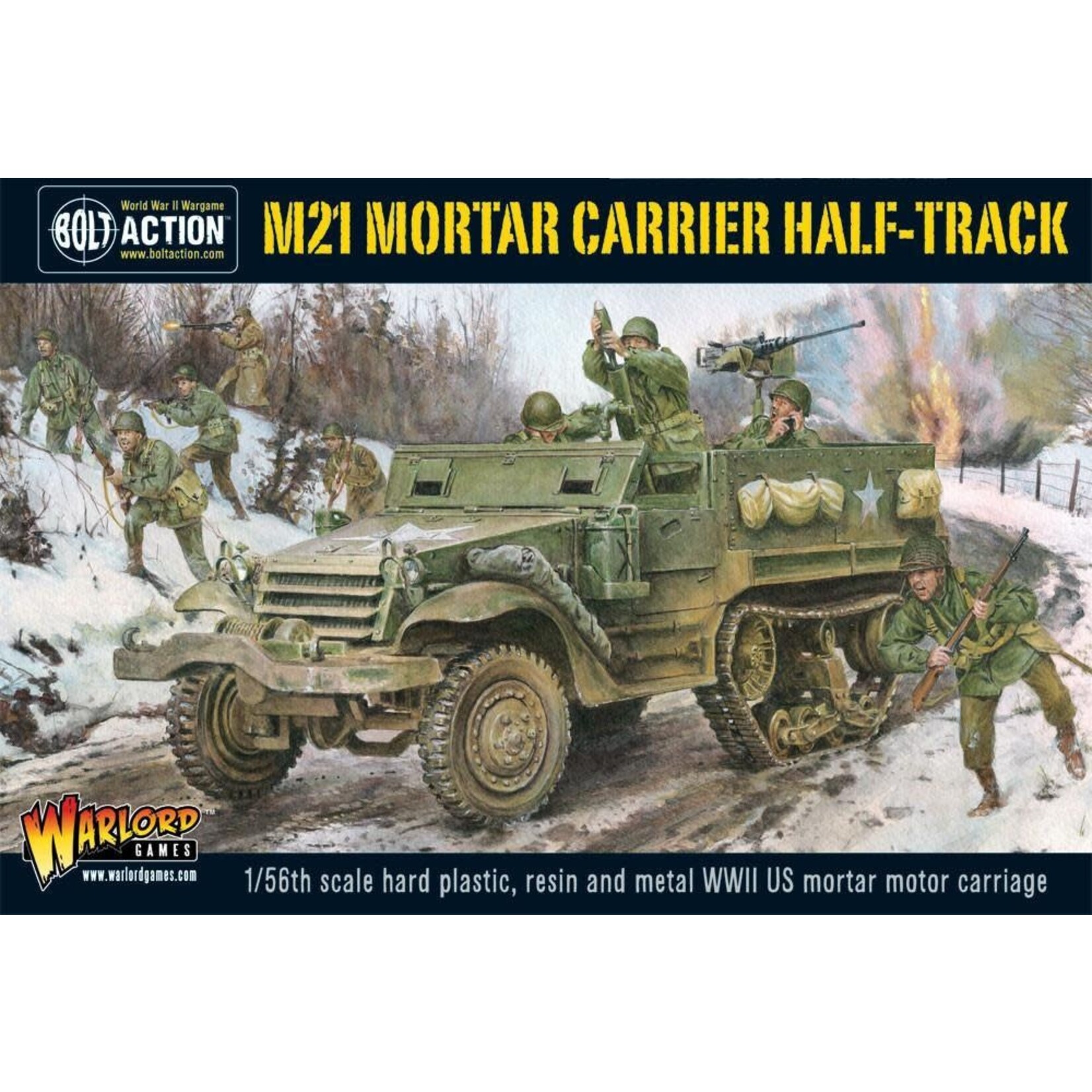 Warlord Games M21 Mortar Carrier - Bolt Action