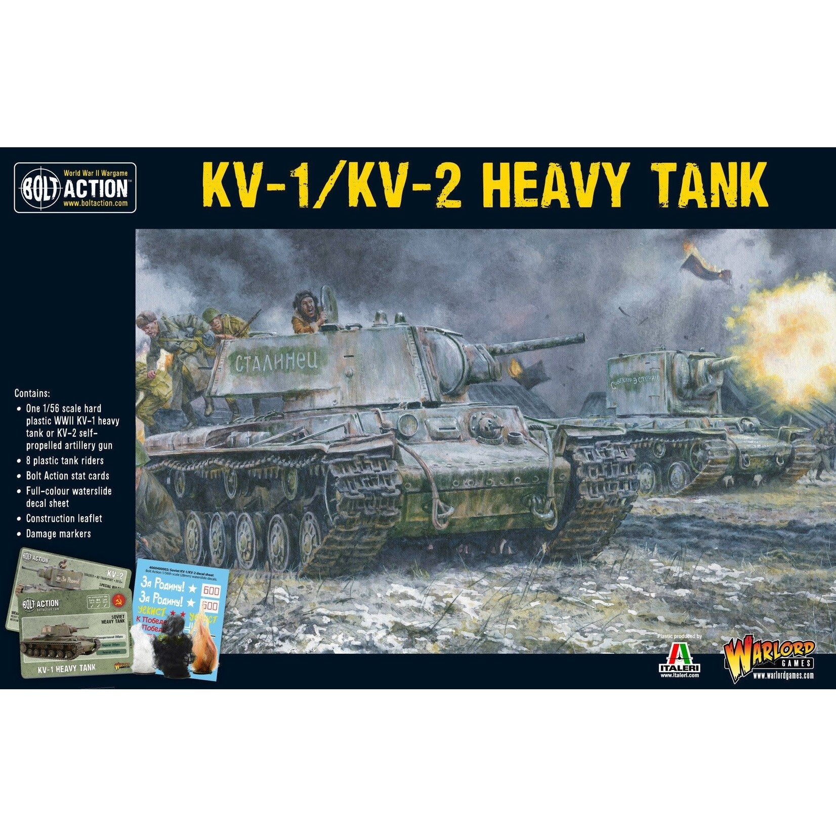 Warlord Games KV1-1/KV-2 Heavy Tank - Bolt Action