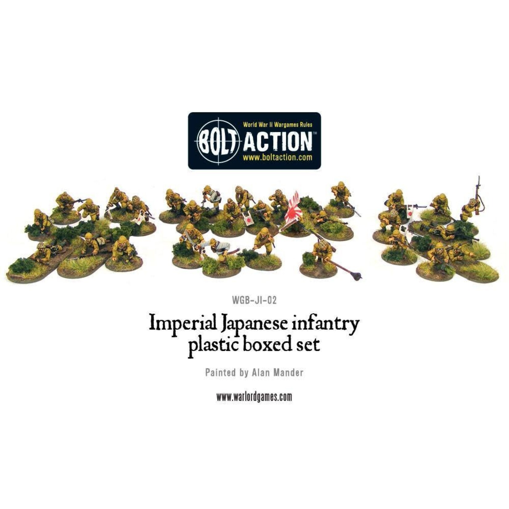 Warlord Games Japanese Infantry - WWII Imperial Japanese - Bolt Action