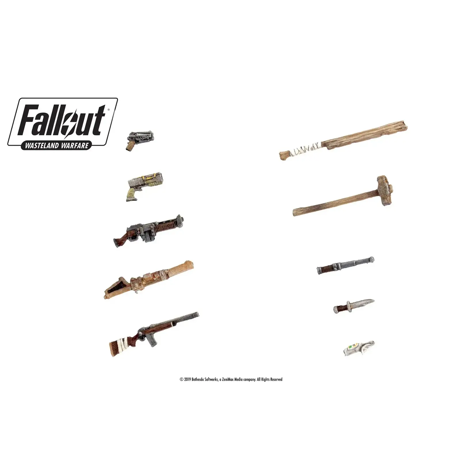 Modiphius Weapons Upgrade Pack - Fallout: Wasteland Warfare