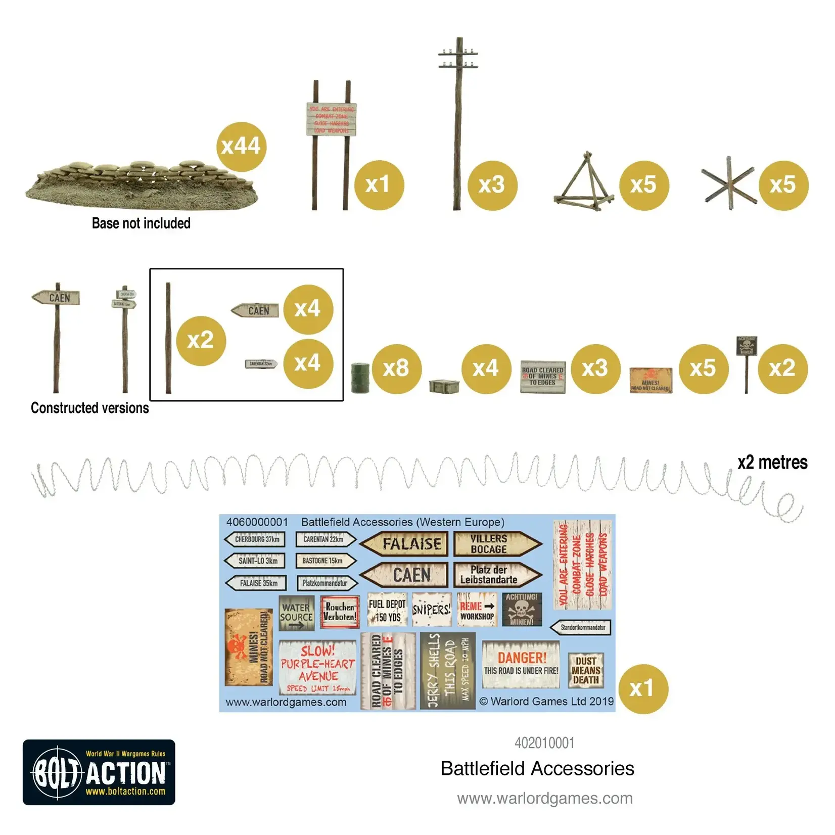 Warlord Games Battlefield Accessories - Bolt Action