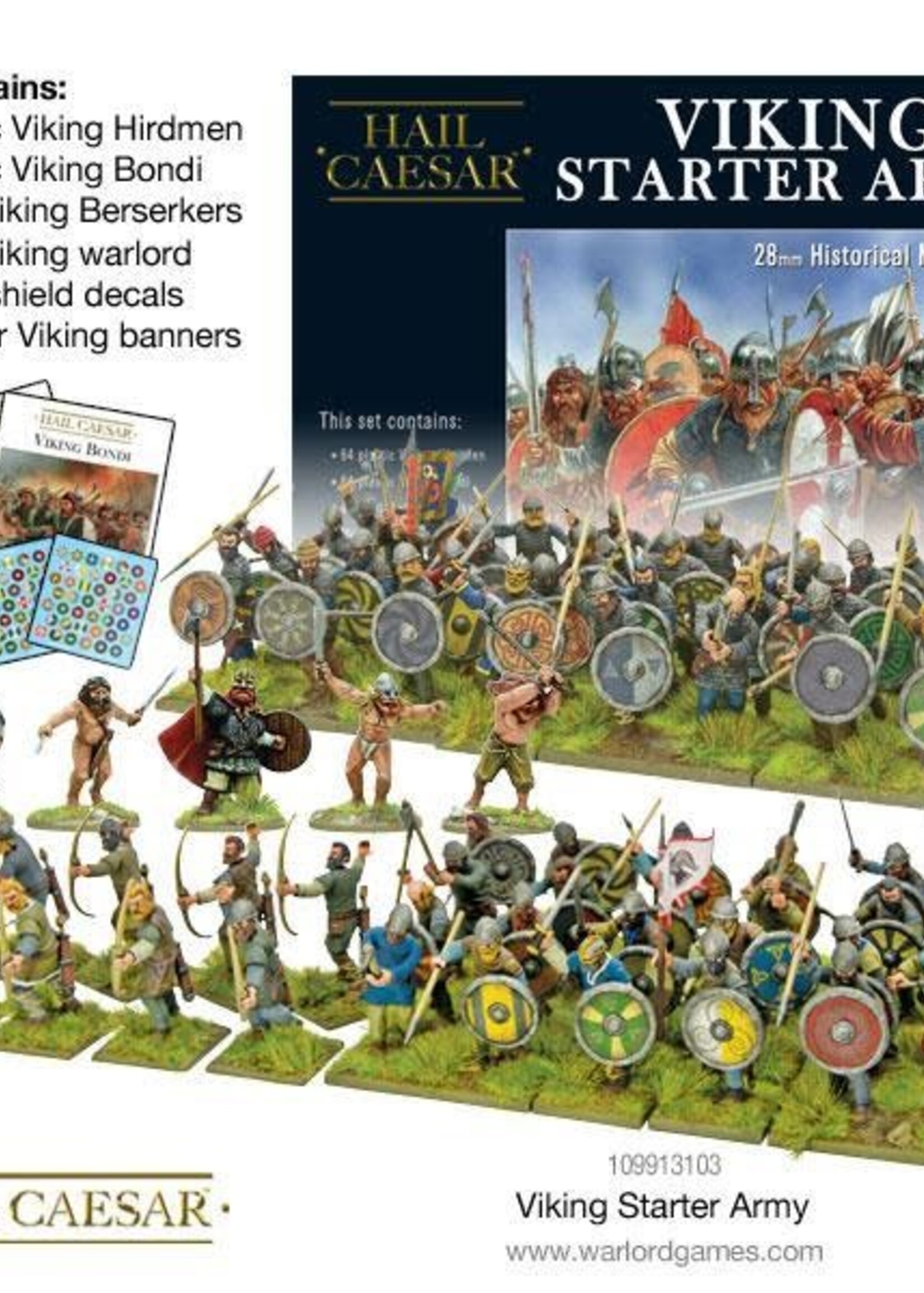 Armée De Départ Vikings 'Hail Caesar' Par Warlord Games – Neuf En Boîte