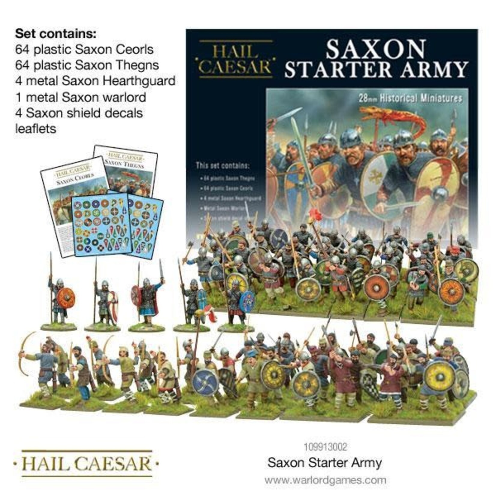 Warlord Games Saxon Starter Army - Hail Caesar