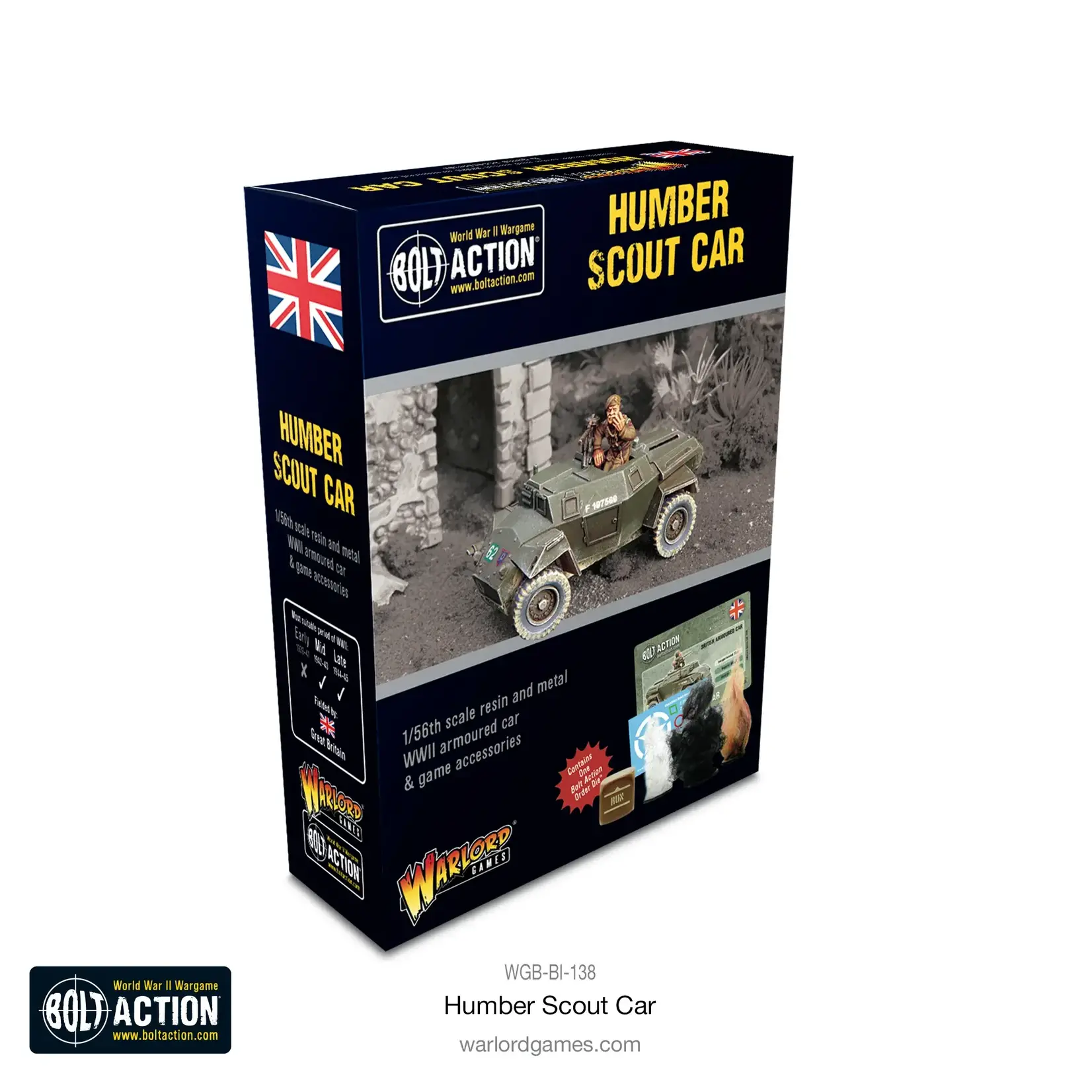 Warlord Games Humber Scout Car - Bolt Action