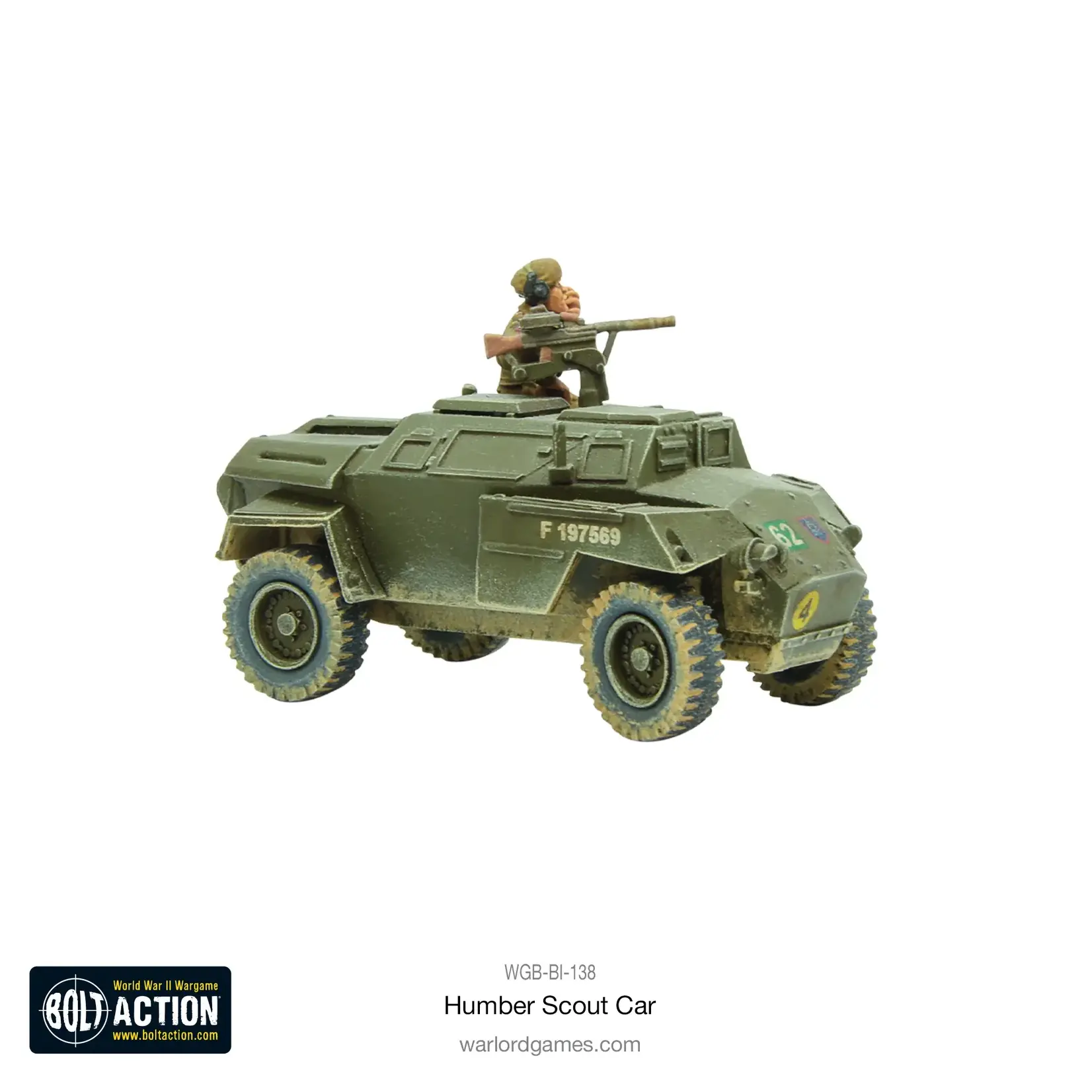 Warlord Games Humber Scout Car - Bolt Action