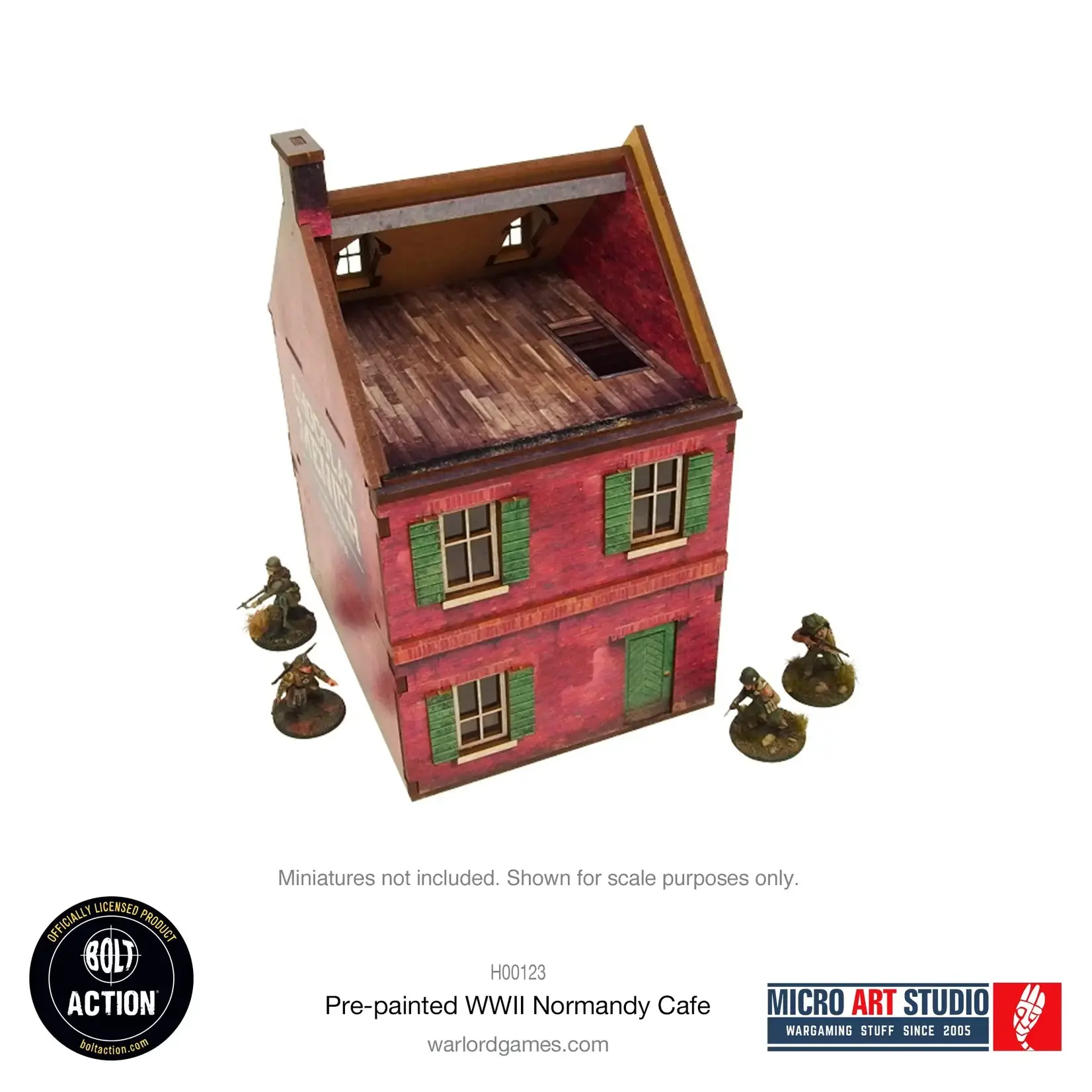 Micro Art Studio Café, pre-painted - WW2 Normandy