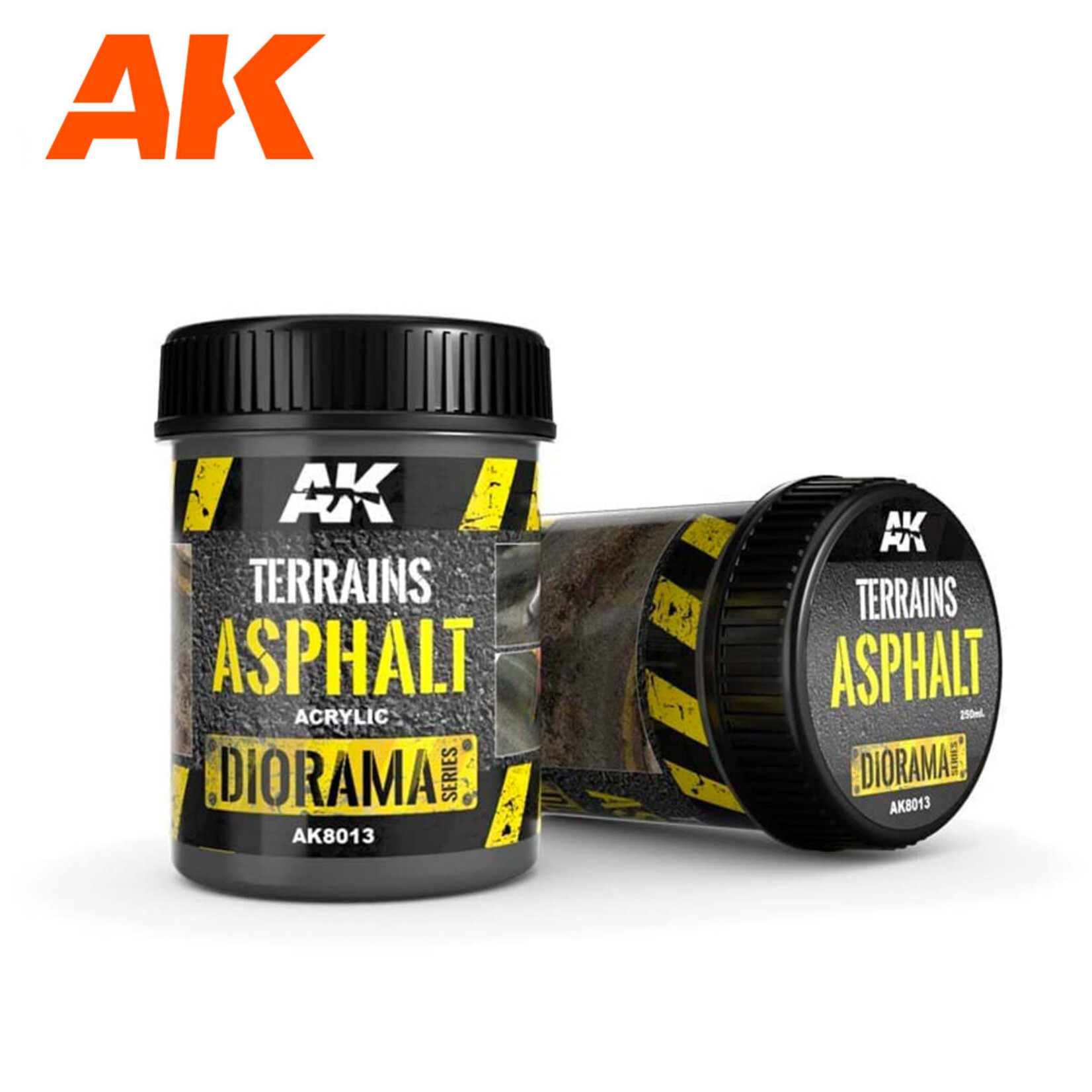 Terrains: Asphalt 250 ml - AK Interactive