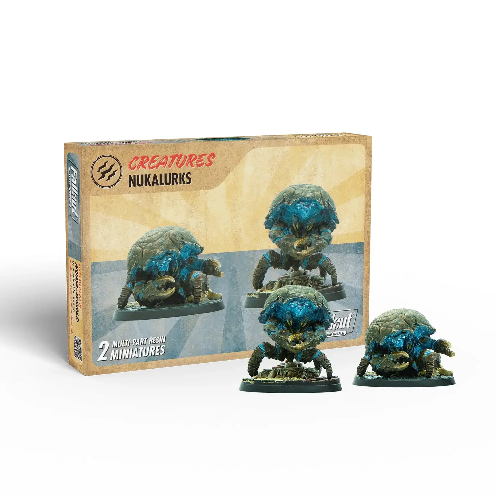 Modiphius Nukalurks - Creatures - Fallout: Wasteland Warfare