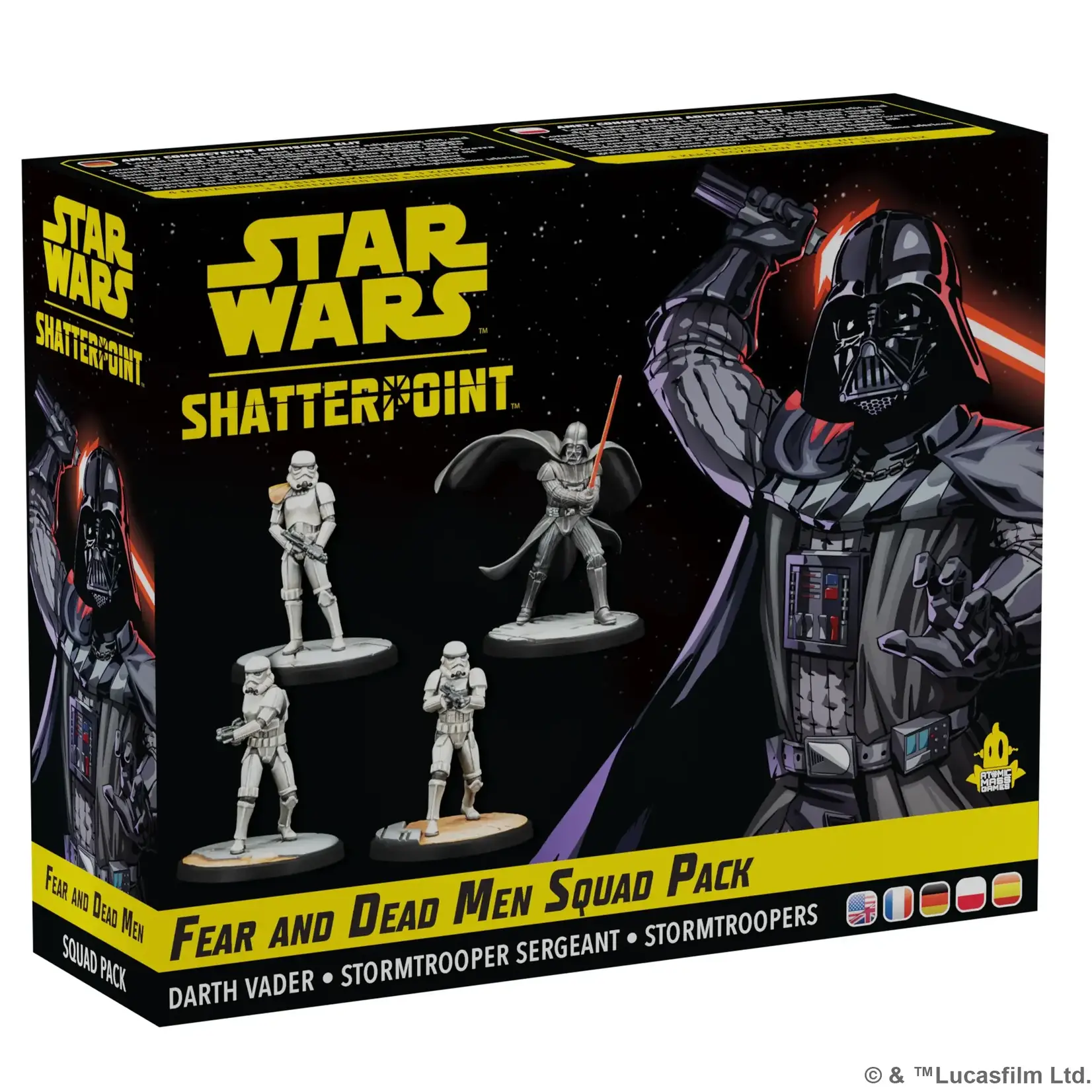 Star Wars: Shatterpoint - Fear and Dead Men: Darth Vader Squad Pack (ML)