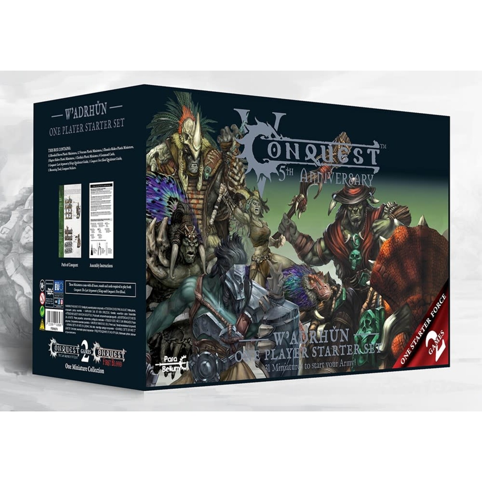 Para Bellum Games W’adrhŭn 5th Anniversary One-Player Starter - Conquest