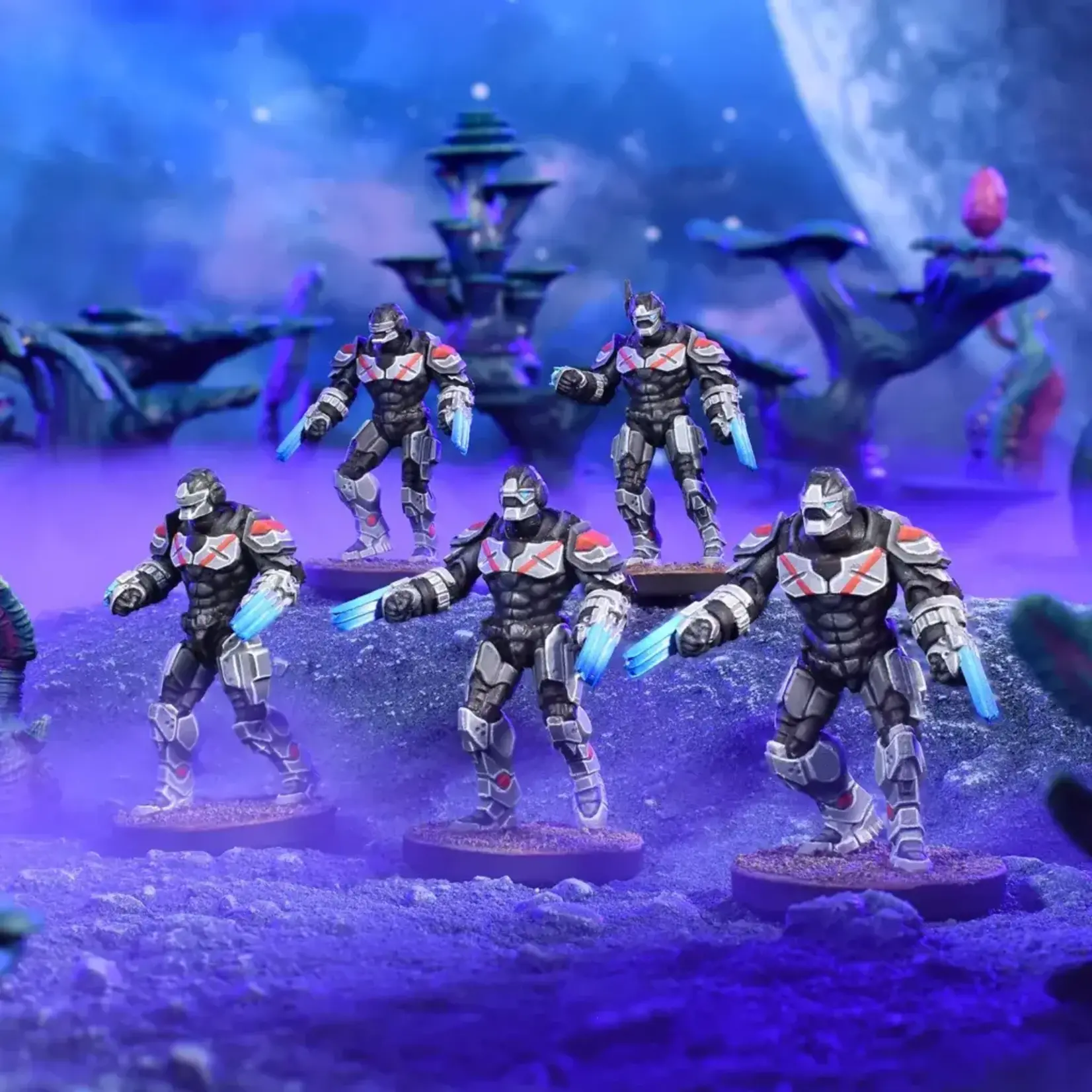 Mantic Assault Enforcers with Phase Claws - Enforcer - Firefight