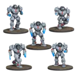 Mantic Enforcer Peacekeepers with Phase Claws - Enforcer - Firefight