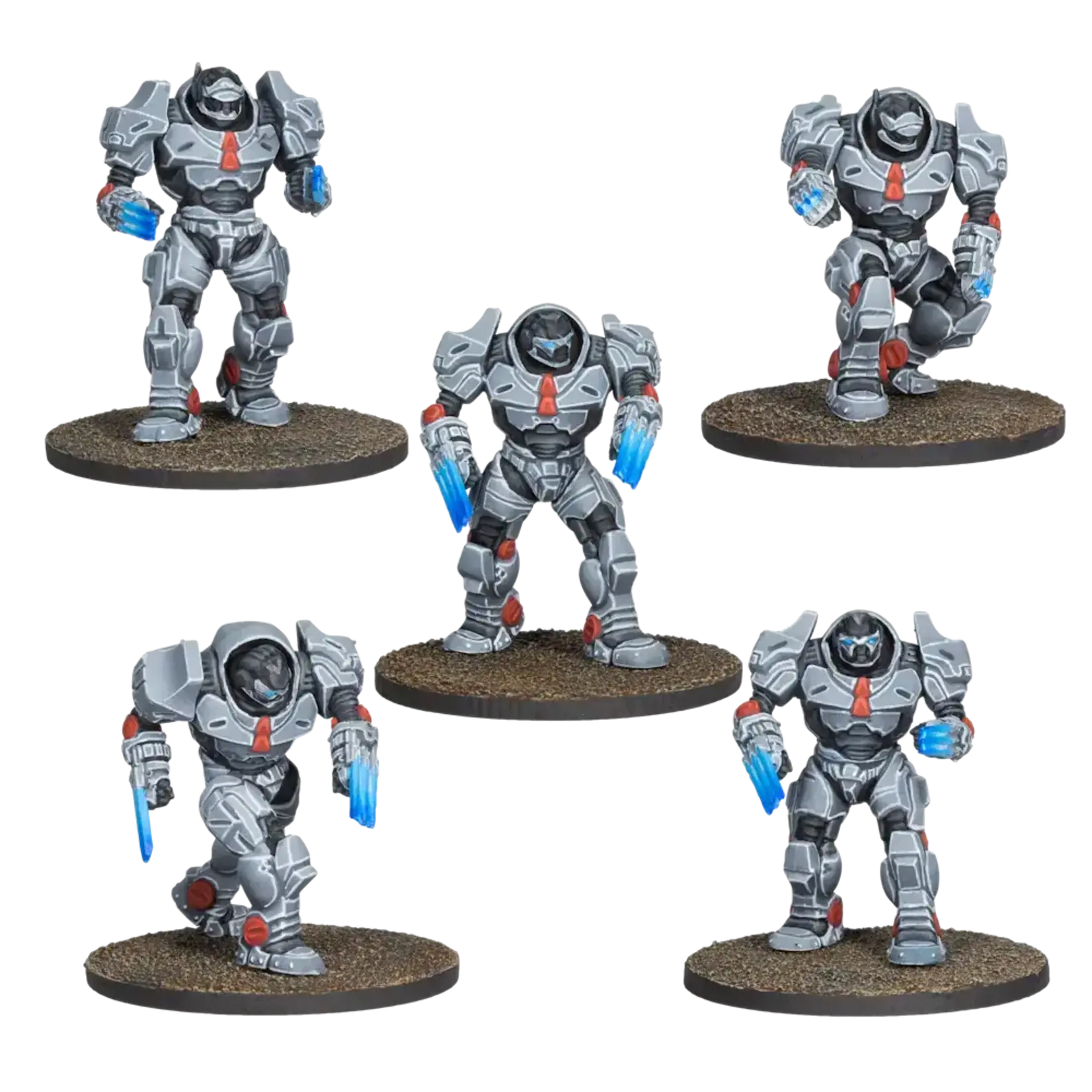 Mantic Enforcer Peacekeepers with Phase Claws - Enforcer - Firefight