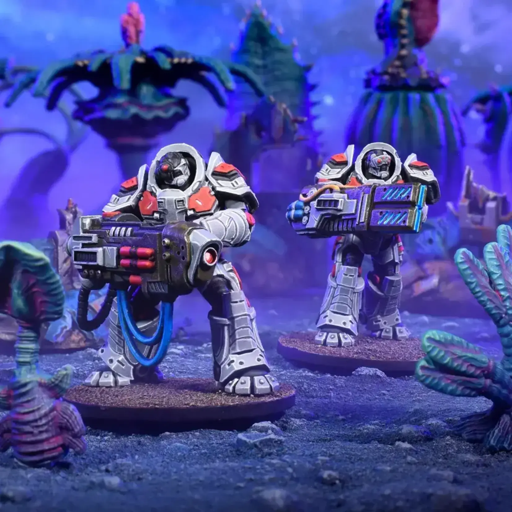 Mantic Novashock Peacekeepers - Enforcer - Firefight