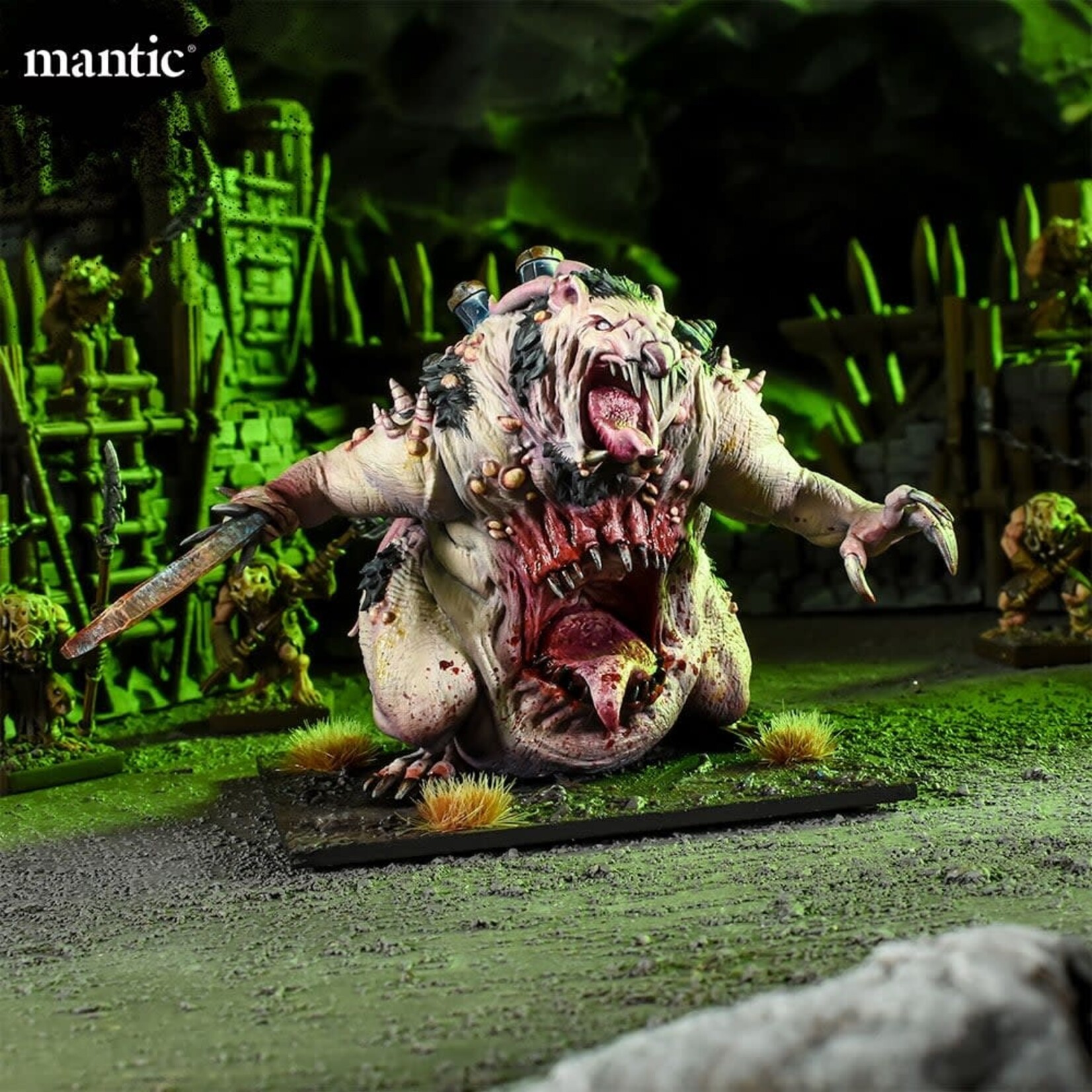 Mantic Mutant Ratfiend - Ratkin / Veer-Myn - Kings of War / Firefight
