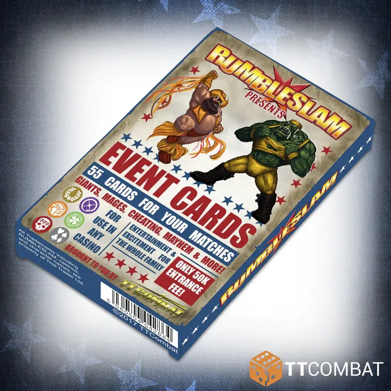 TTCombat Rumbleslam Event Cards