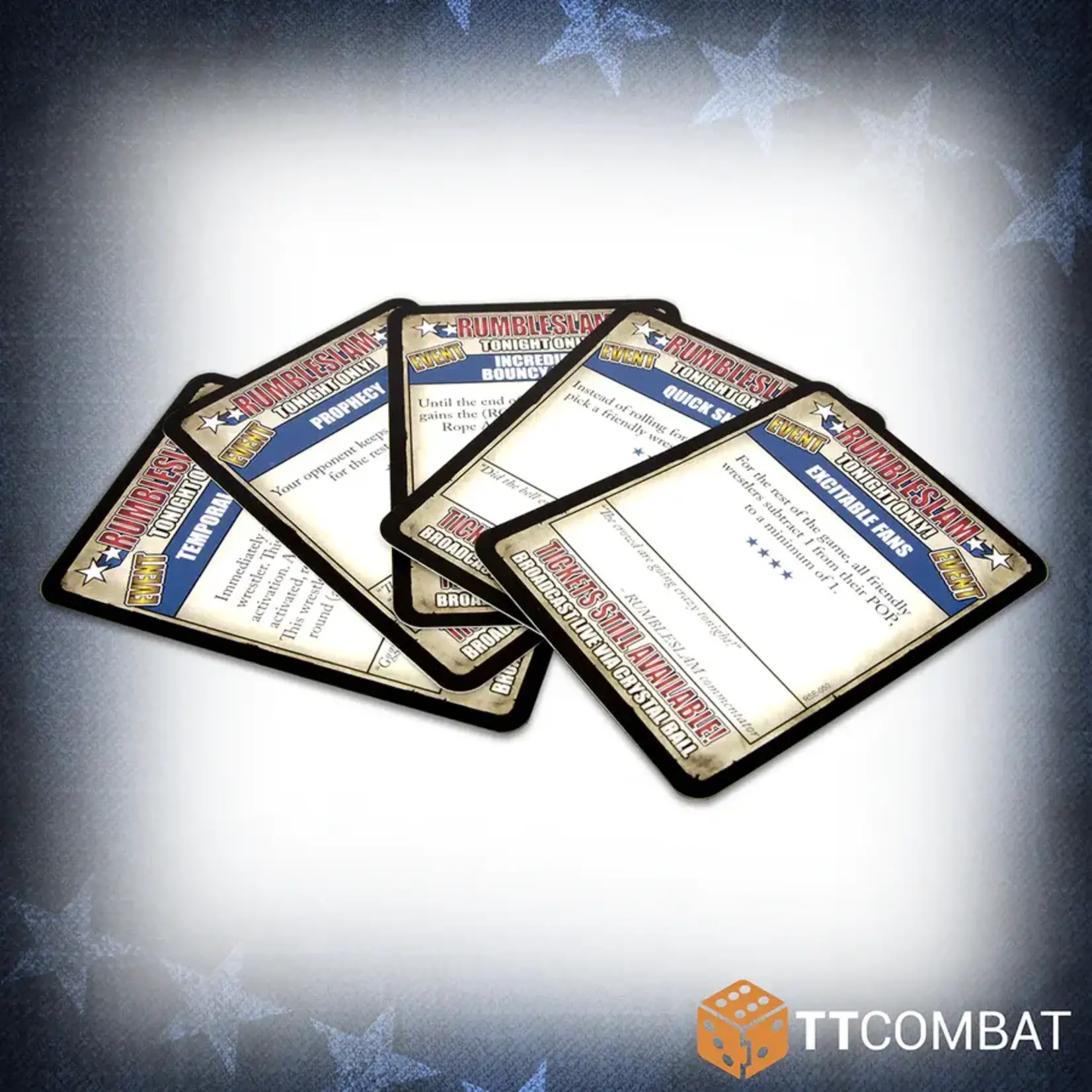 TTCombat Rumbleslam Event Cards