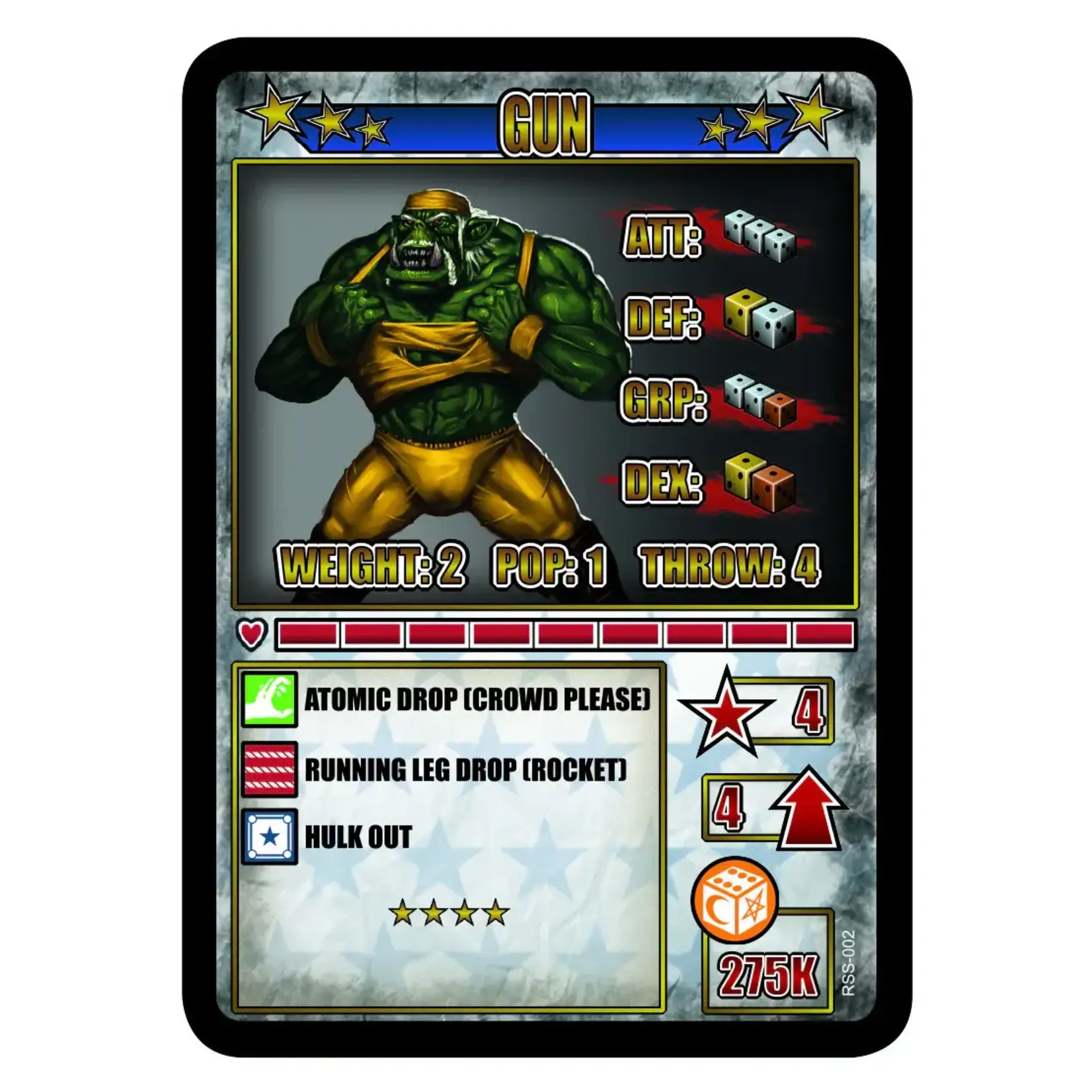 TTCombat Gun - Rolling Bones - Rumbleslam